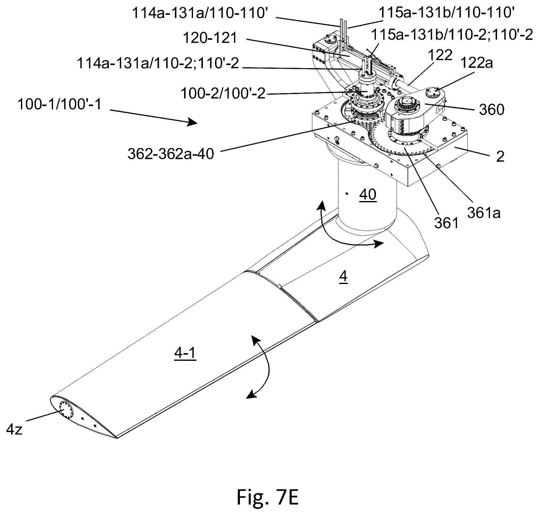 Patent US12134446 Figure 17 – Active roll stabilisation system for vessels
