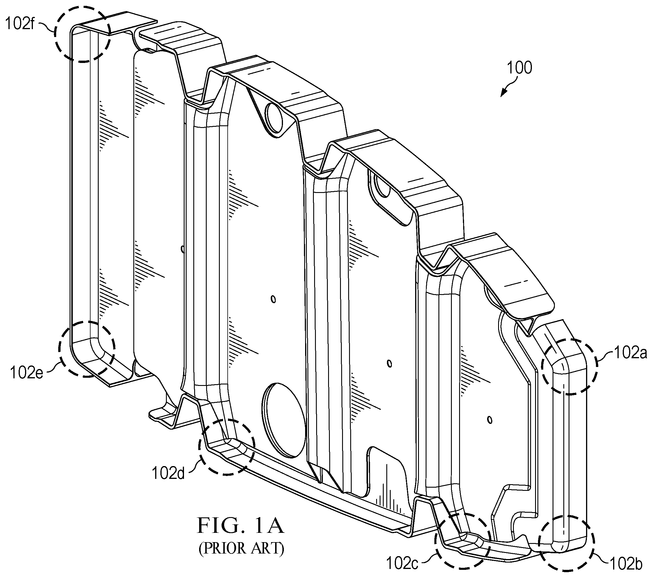 Patent US12134458 Figure 1 – System, apparatus, and method of manufacture for a rib structure