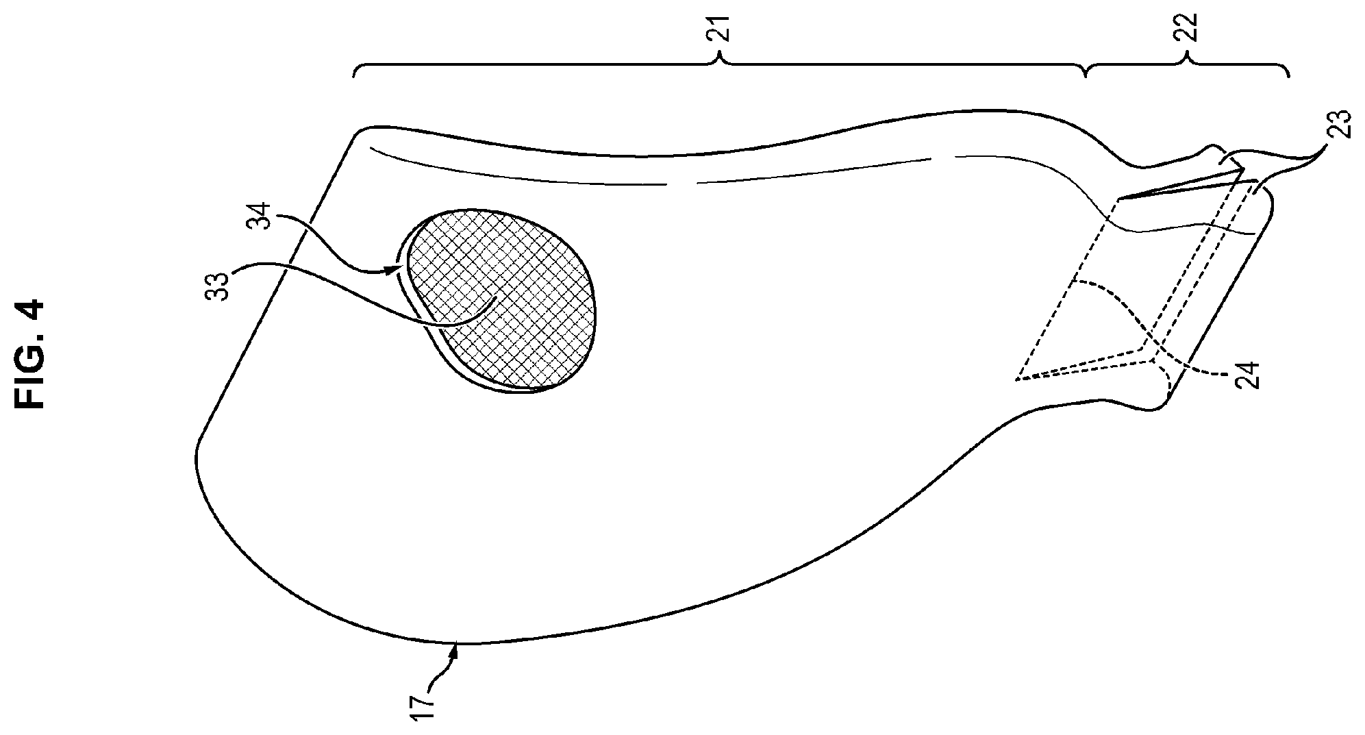 Patent US12134460 Figure 4 – Blade comprising a composite material structure and associated manufacturing method