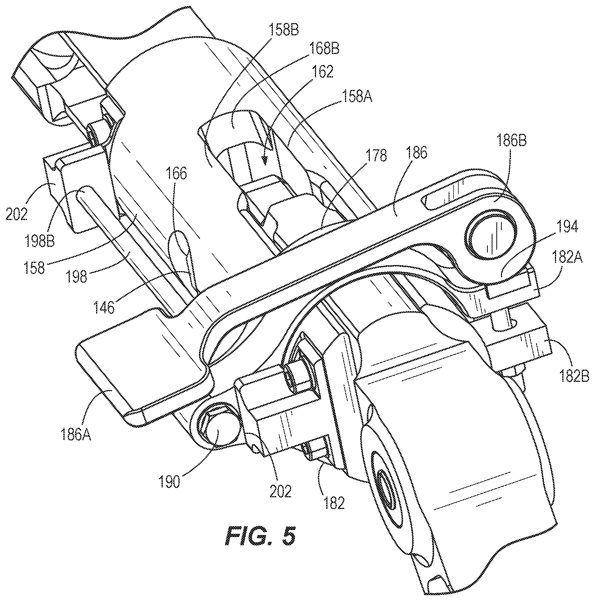 Patent US12134462 Figure 7 – Folding control stick and locking mechanism