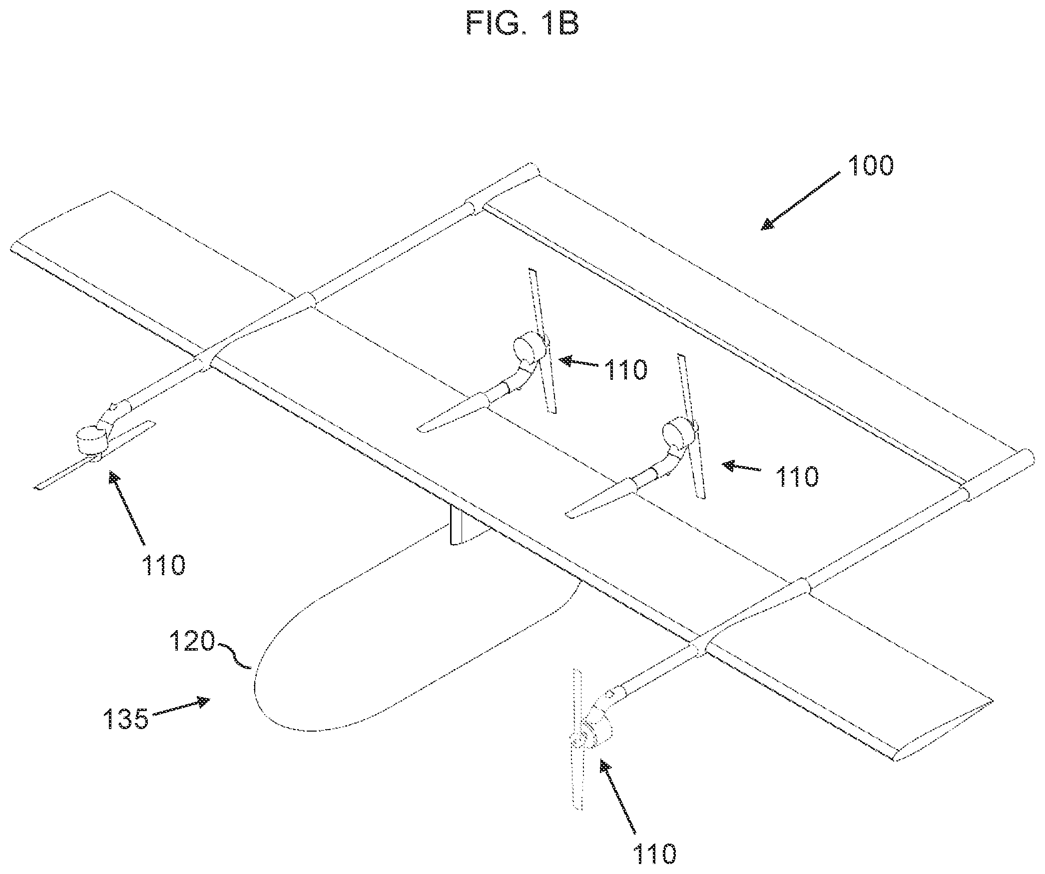 Patent US12134467 Figure 2 – Dual-state rotatable propulsion system