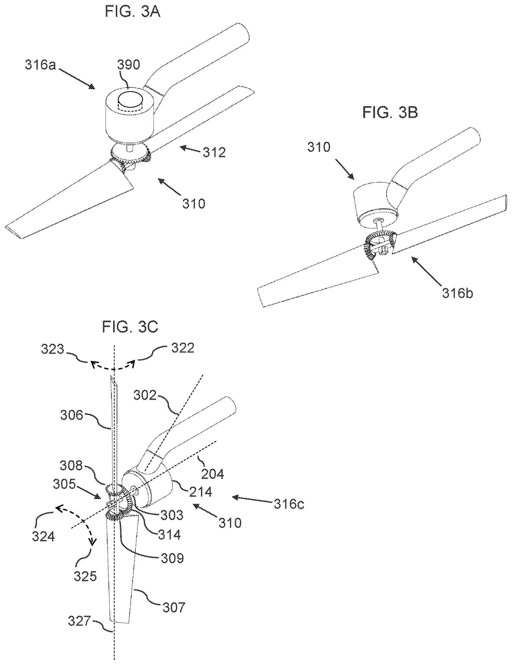 Patent US12134467 Figure 5 – Dual-state rotatable propulsion system