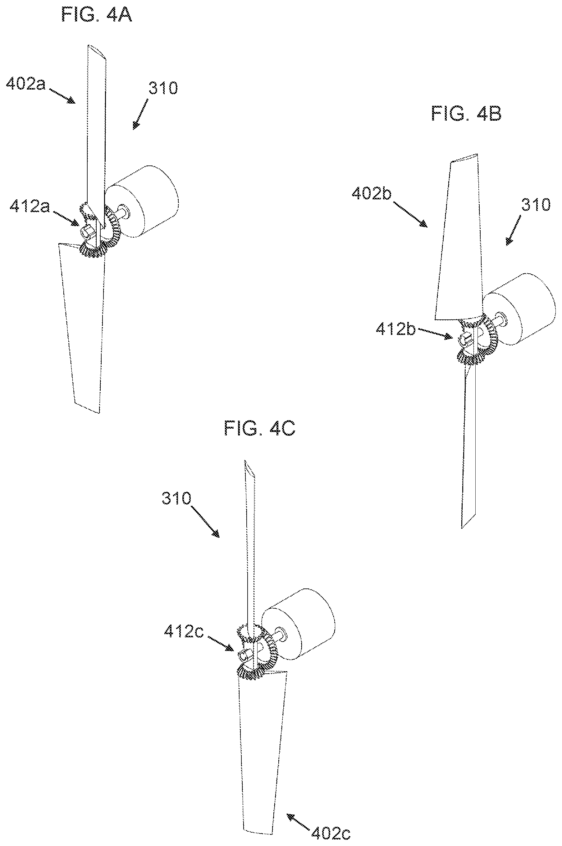 Patent US12134467 Figure 9 – Dual-state rotatable propulsion system