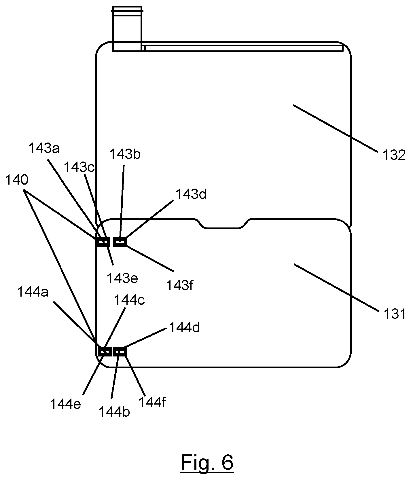 Patent US12134474 Figure 6 – Aircraft passenger accommodation unit