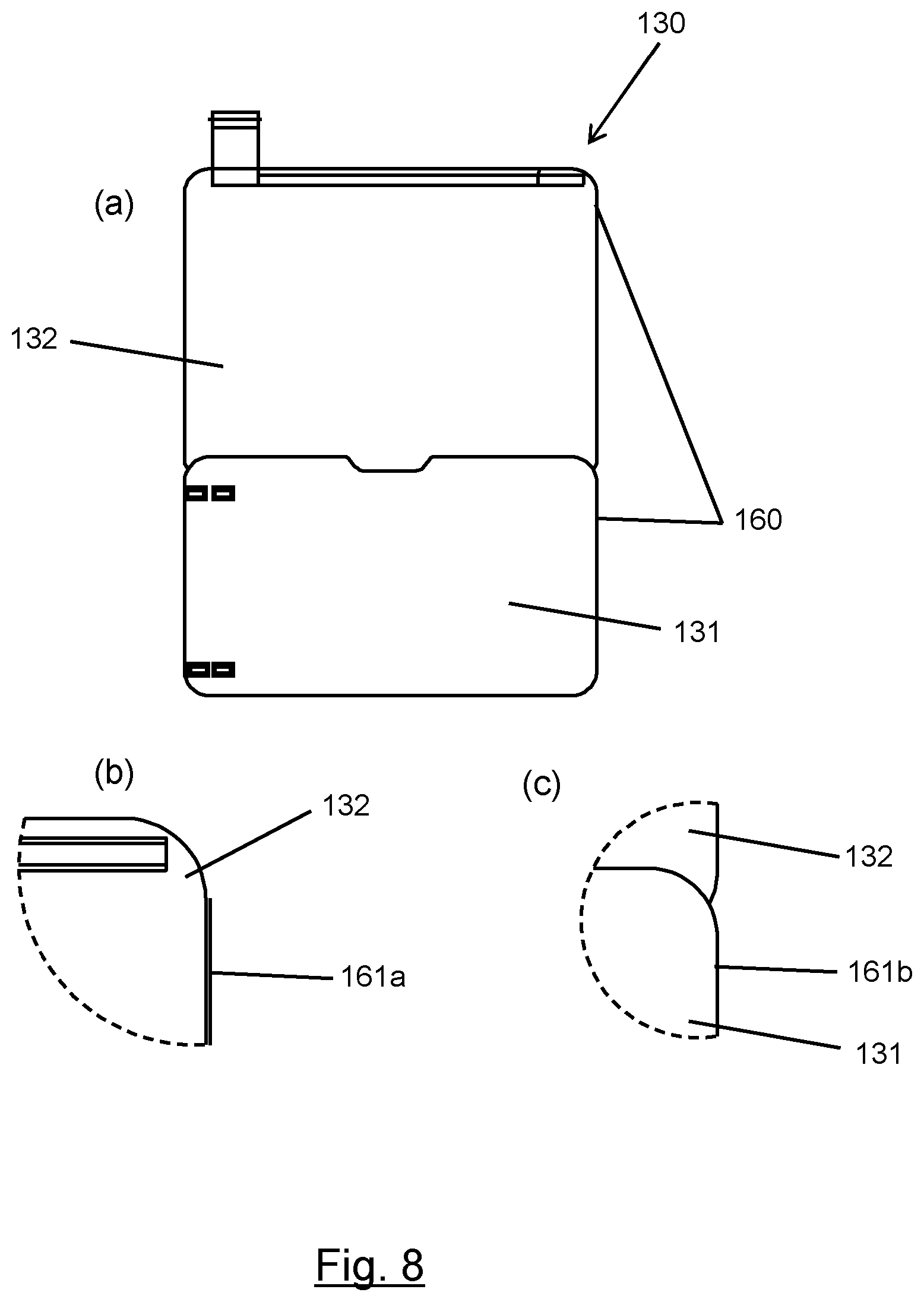 Patent US12134474 Figure 8 – Aircraft passenger accommodation unit