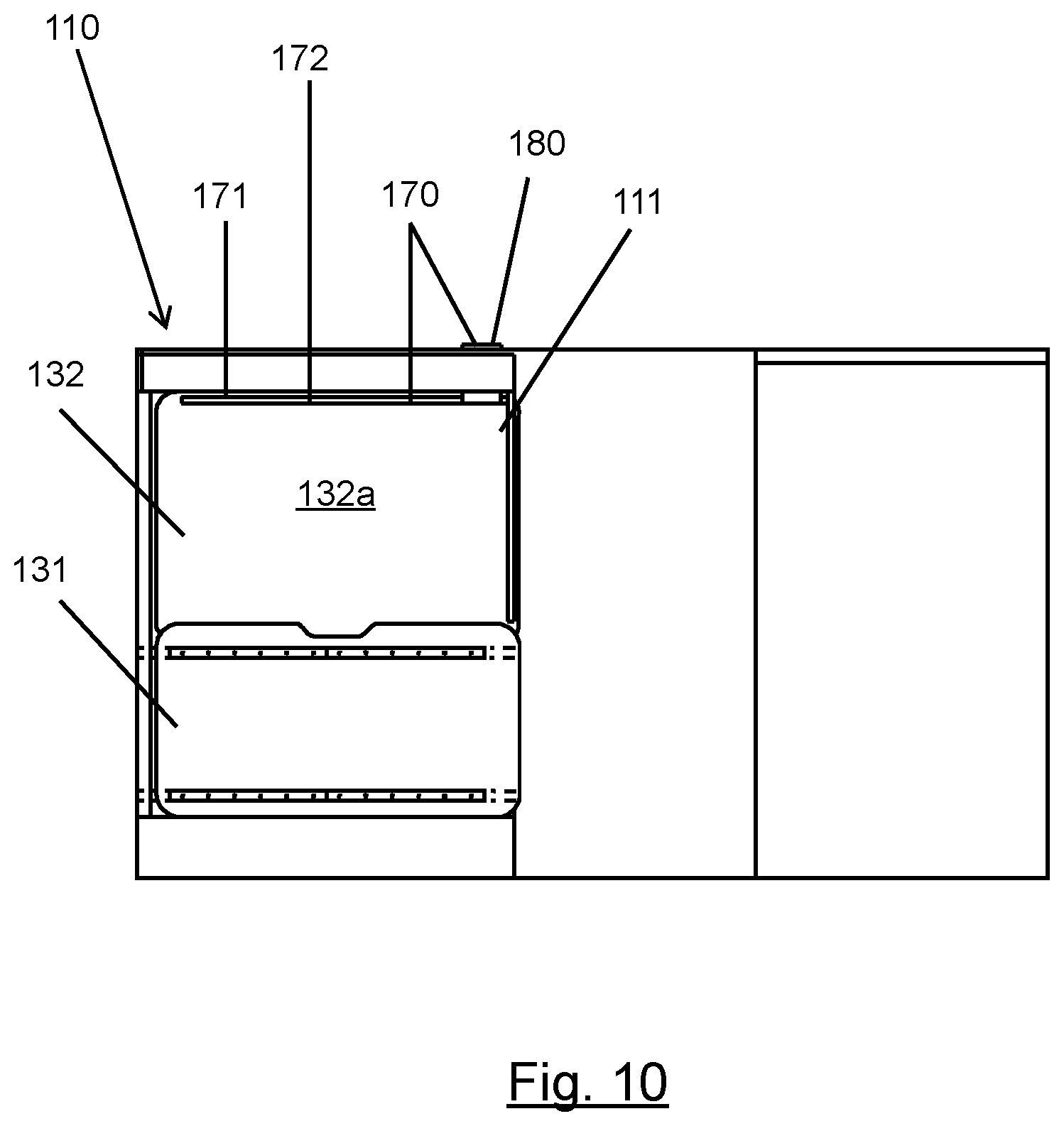Patent US12134474 Figure 10 – Aircraft passenger accommodation unit