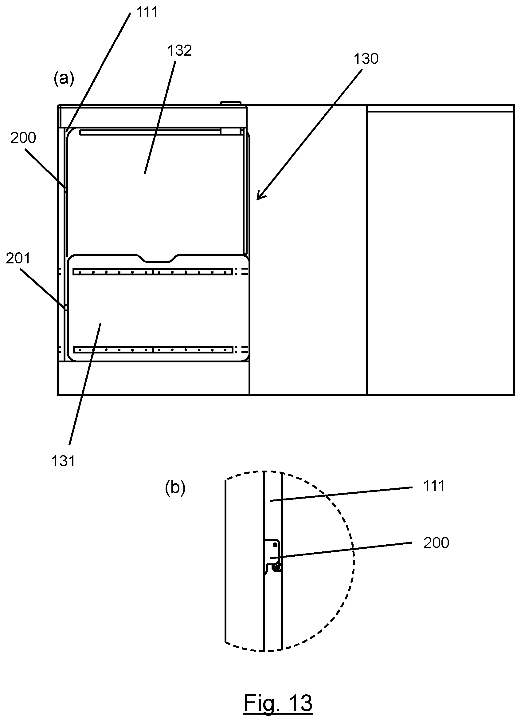 Patent US12134474 Figure 13 – Aircraft passenger accommodation unit