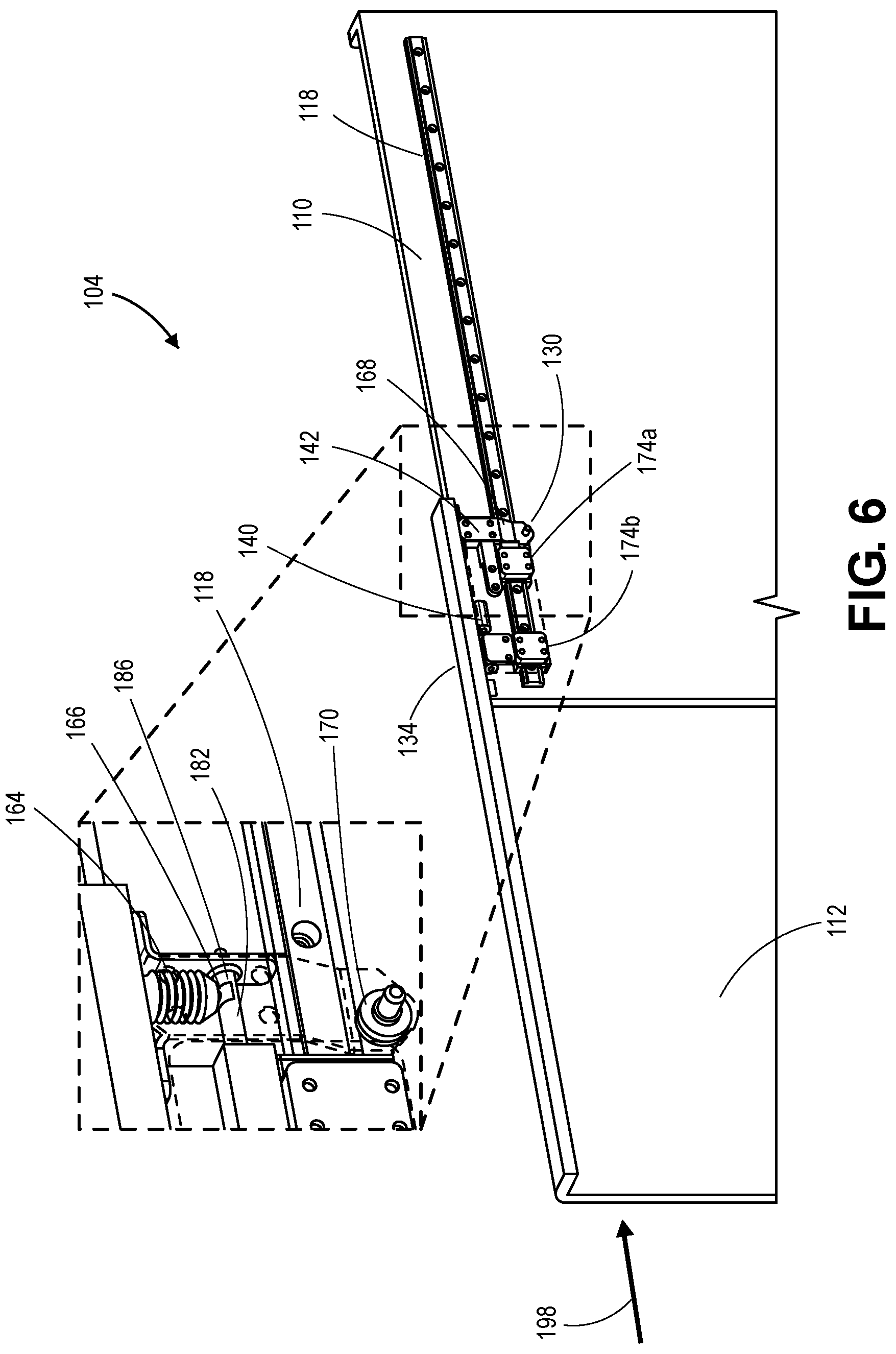 Patent US12134475 Figure 6 – Emergency passage door