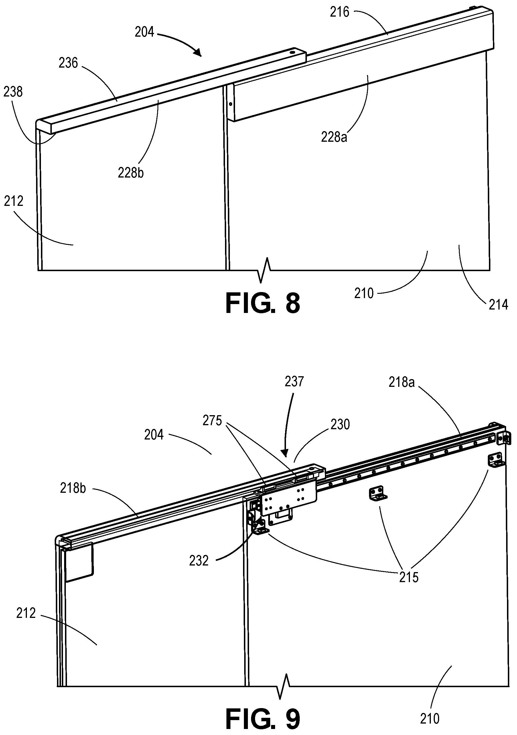 Patent US12134475 Figure 8 – Emergency passage door