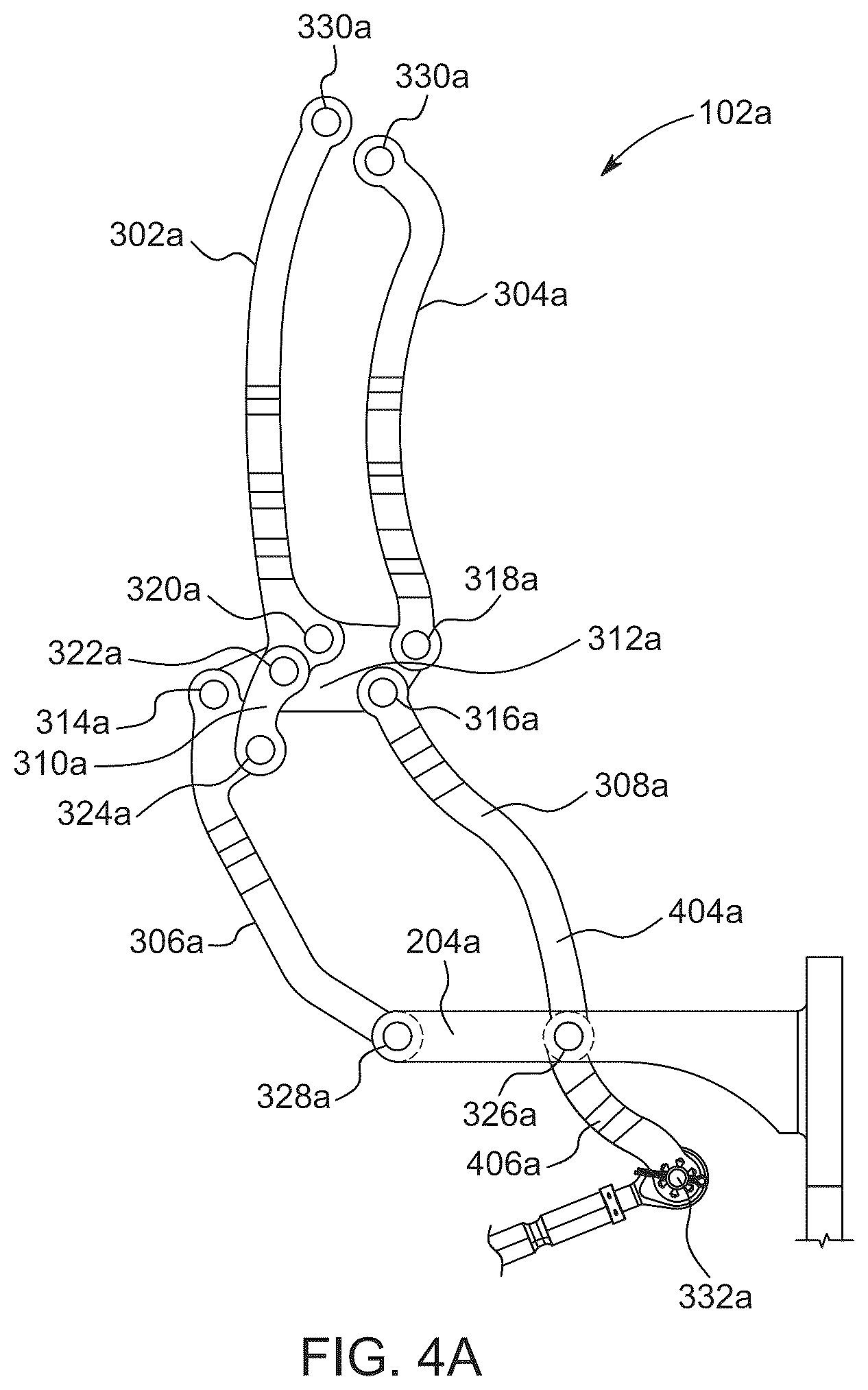 Patent US12134480 Figure 6 – Aircraft engine nacelle cowling mechanism