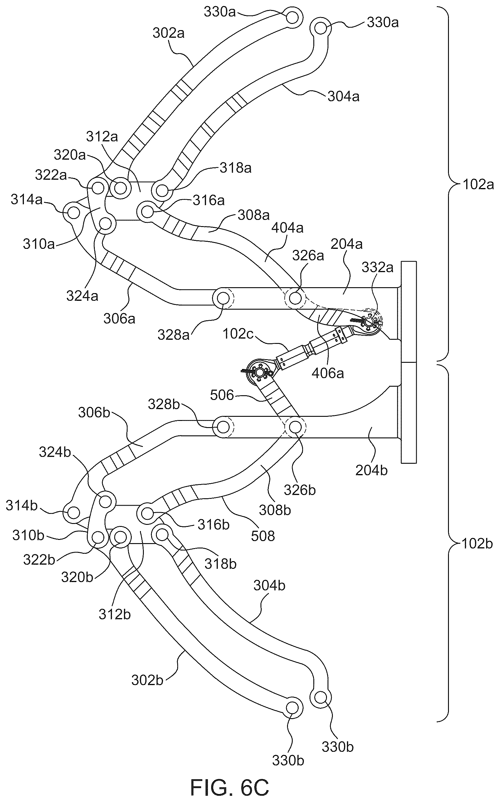 Patent US12134480 Figure 11 – Aircraft engine nacelle cowling mechanism