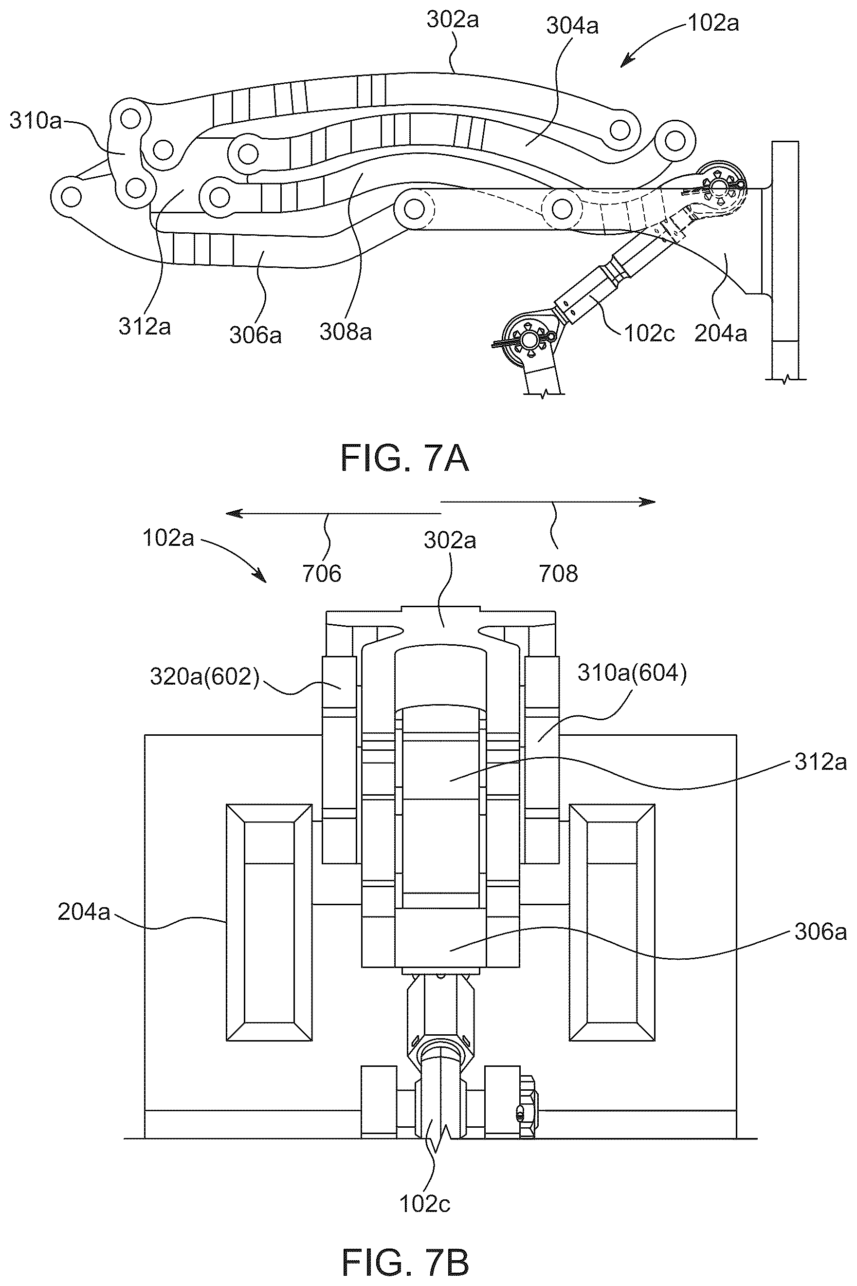 Patent US12134480 Figure 14 – Aircraft engine nacelle cowling mechanism