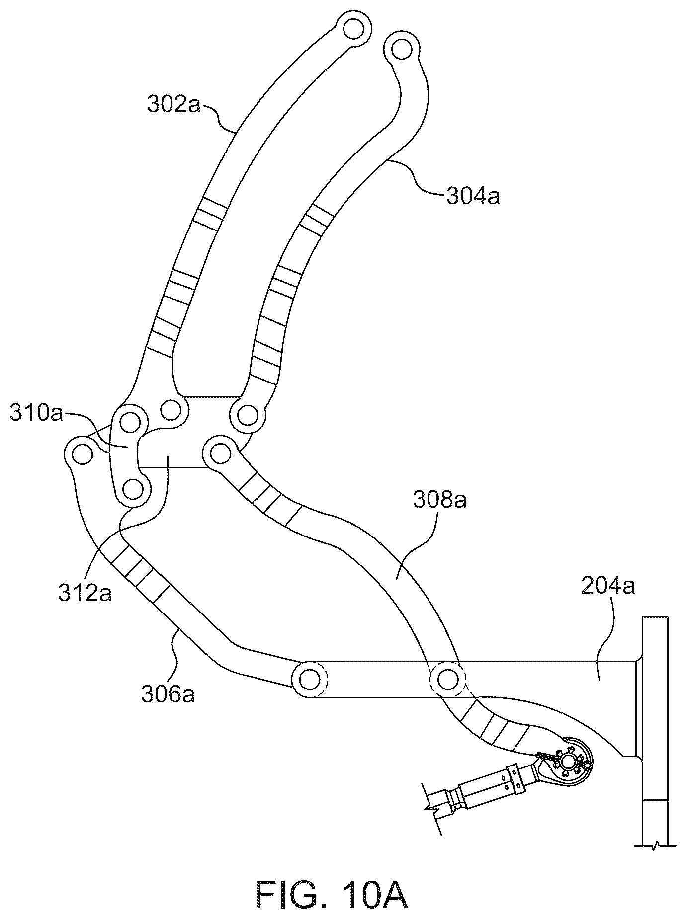 Patent US12134480 Figure 17 – Aircraft engine nacelle cowling mechanism