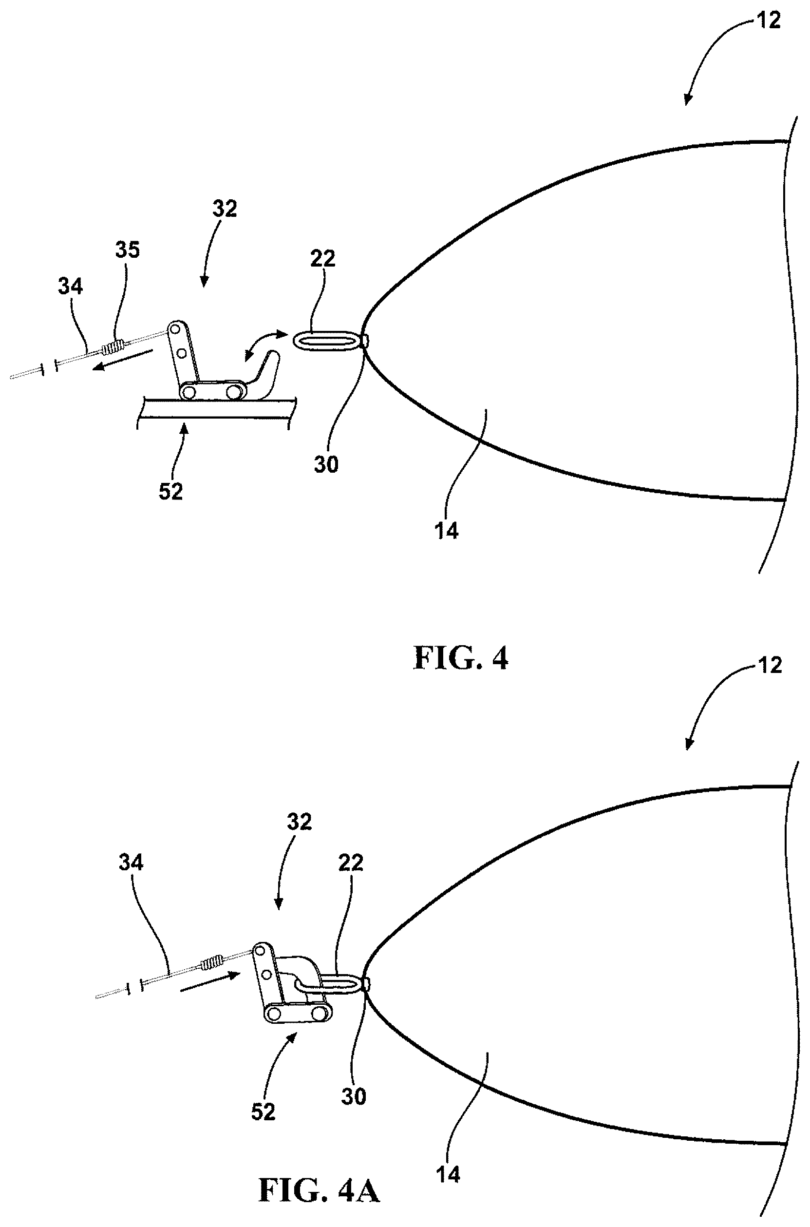Patent US12134482 Figure 4 – Aerial vehicle towing systems and methods