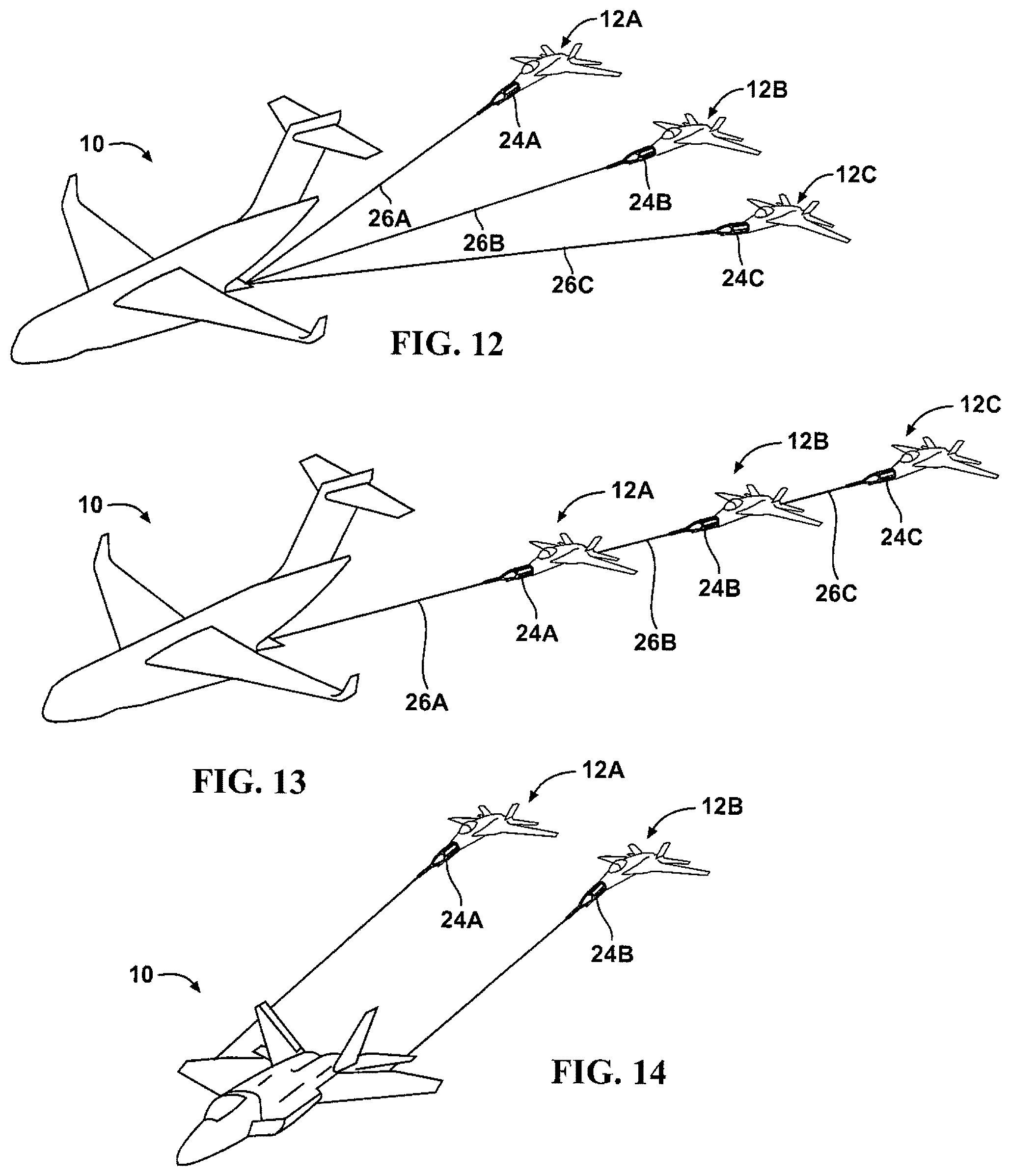 Patent US12134482 Figure 12 – Aerial vehicle towing systems and methods