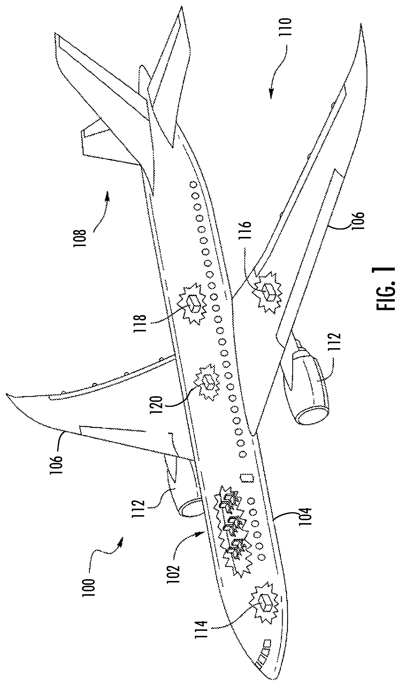Patent US12134484 Figure 1 – System and method for contextually-informed fault diagnostics using structural-temporal analysis of fault propagation graphs