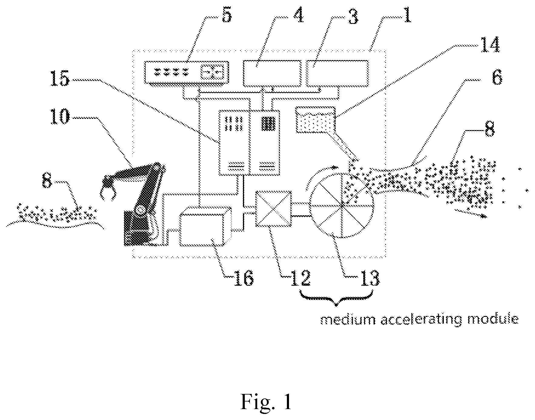 Patent US12134485 Figure 1 – Method of flying on the moon and a device for flying on the moon