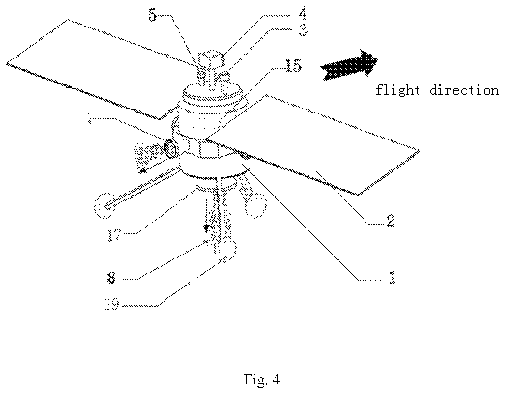 Patent US12134485 Figure 4 – Method of flying on the moon and a device for flying on the moon