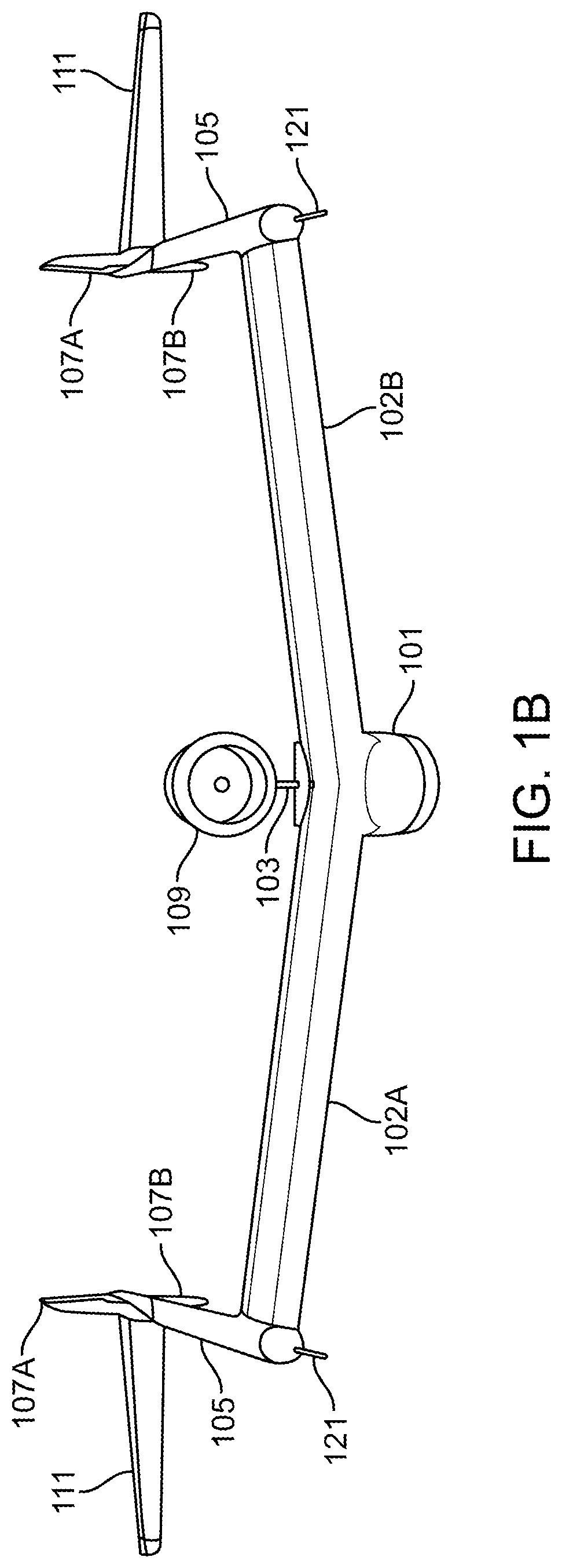 Patent US12134487 Figure 2 – Ultra-quiet aircraft
