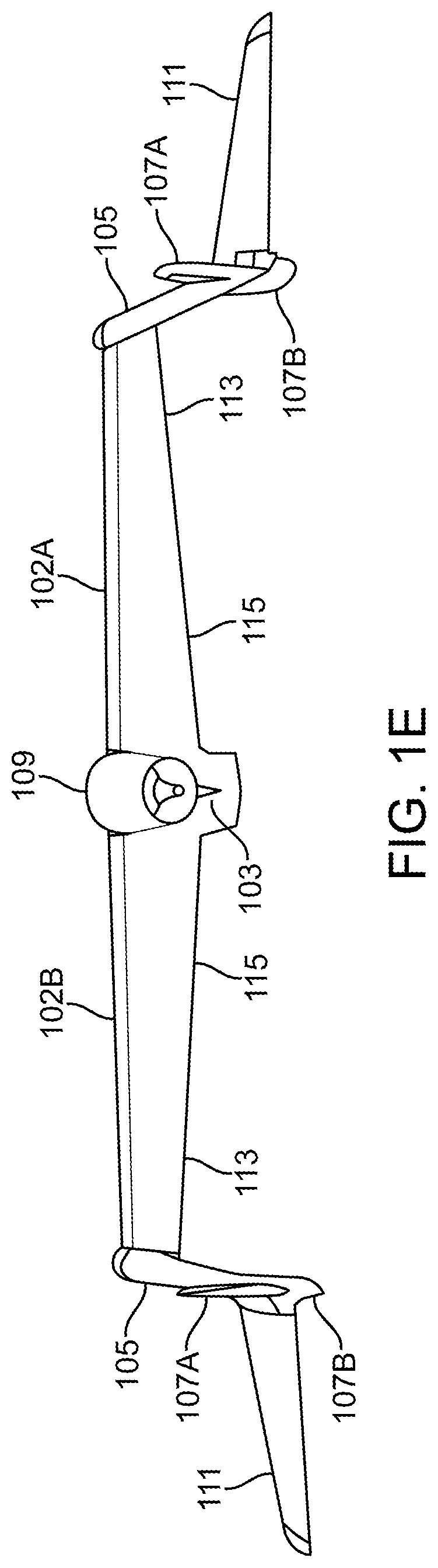 Patent US12134487 Figure 5 – Ultra-quiet aircraft