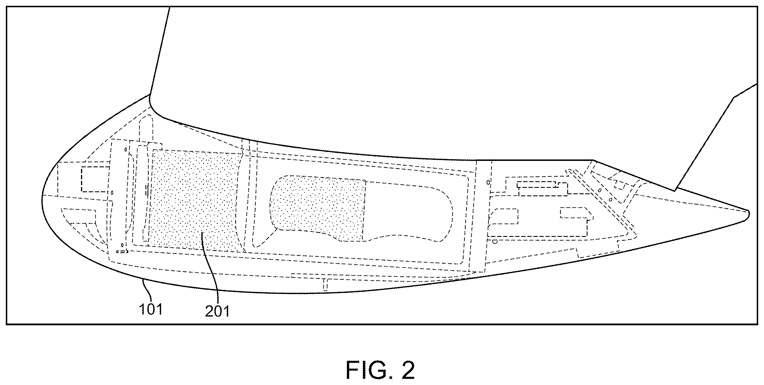 Patent US12134487 Figure 6 – Ultra-quiet aircraft