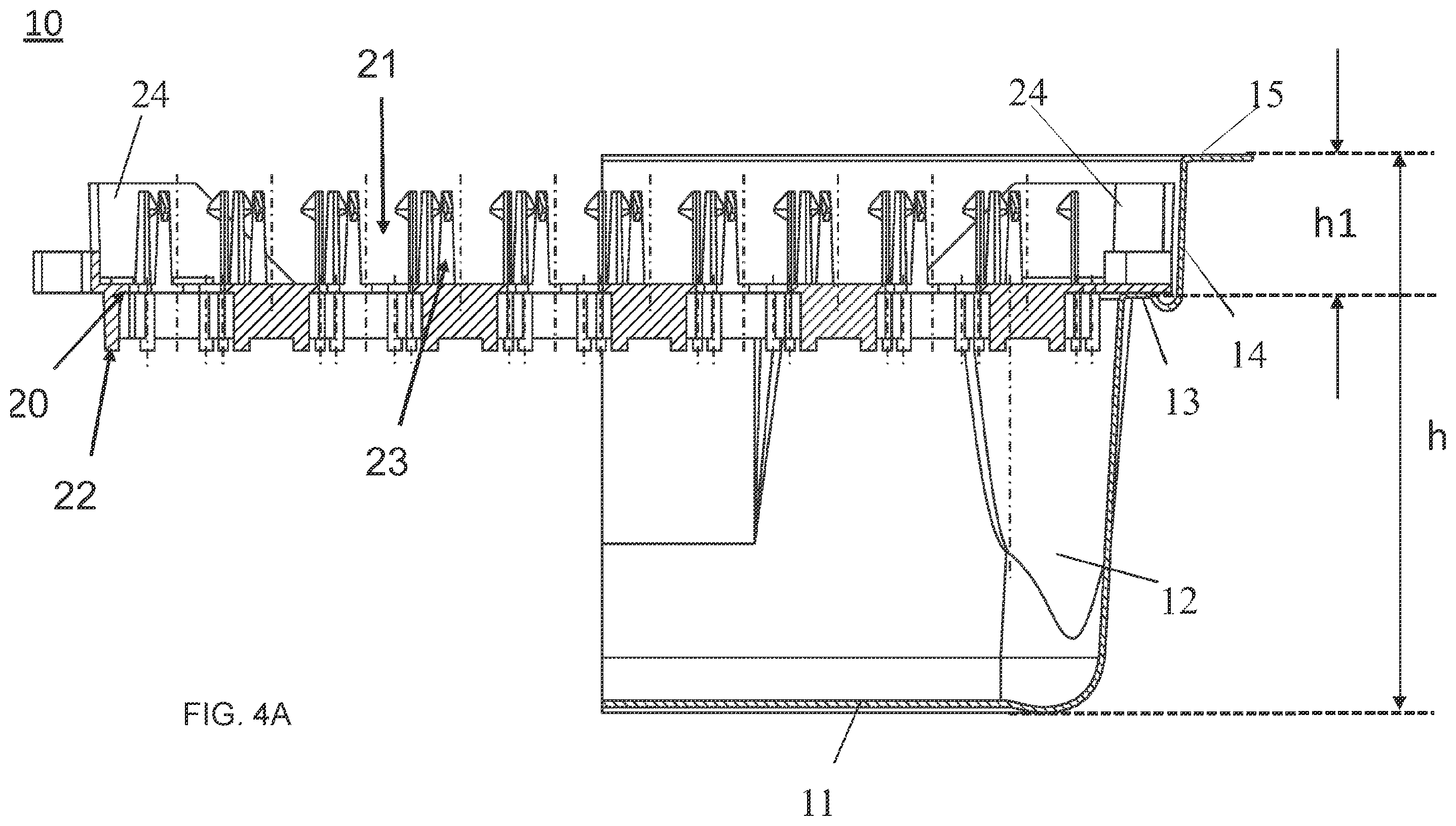 Patent US12134491 Figure 4 – Method and device for flexibly treating pharmaceutical packages