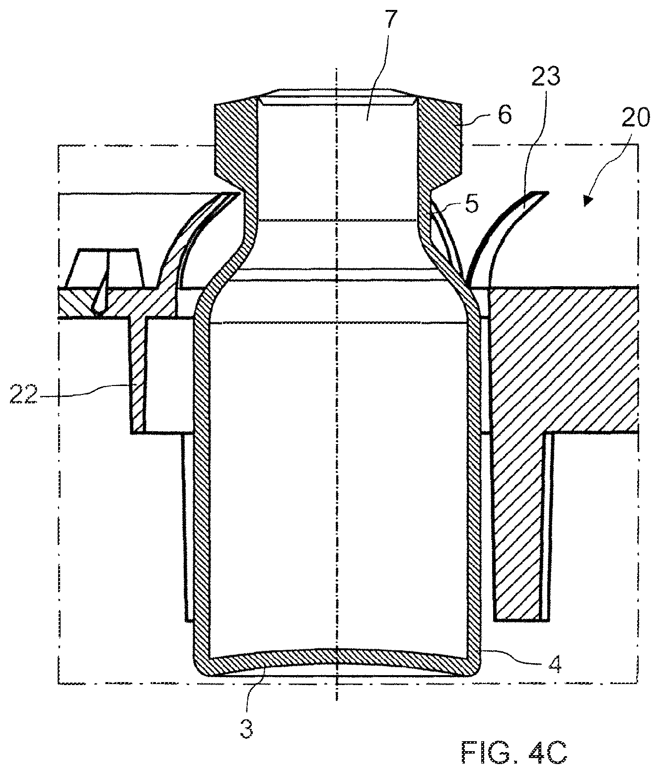 Patent US12134491 Figure 6 – Method and device for flexibly treating pharmaceutical packages