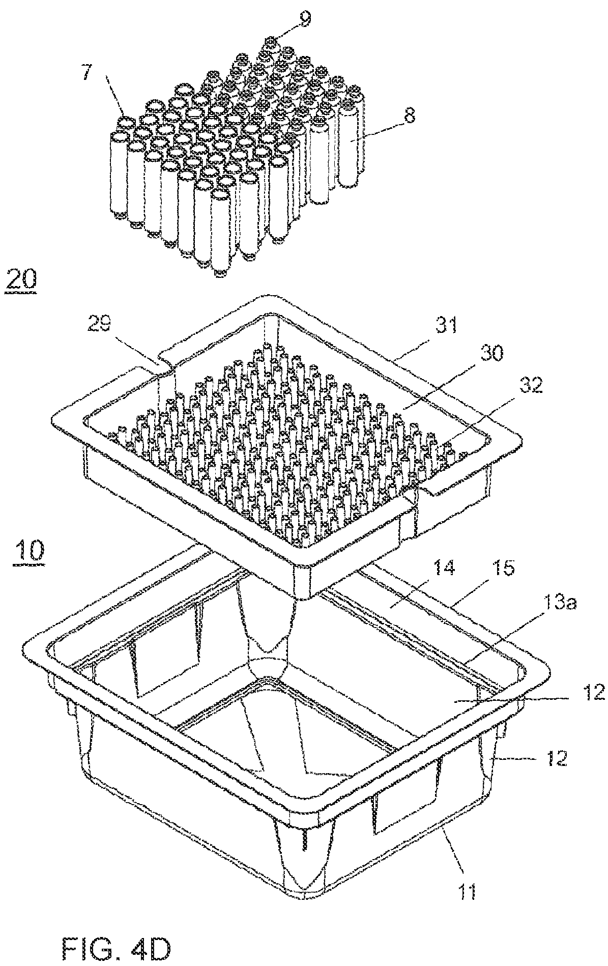 Patent US12134491 Figure 7 – Method and device for flexibly treating pharmaceutical packages