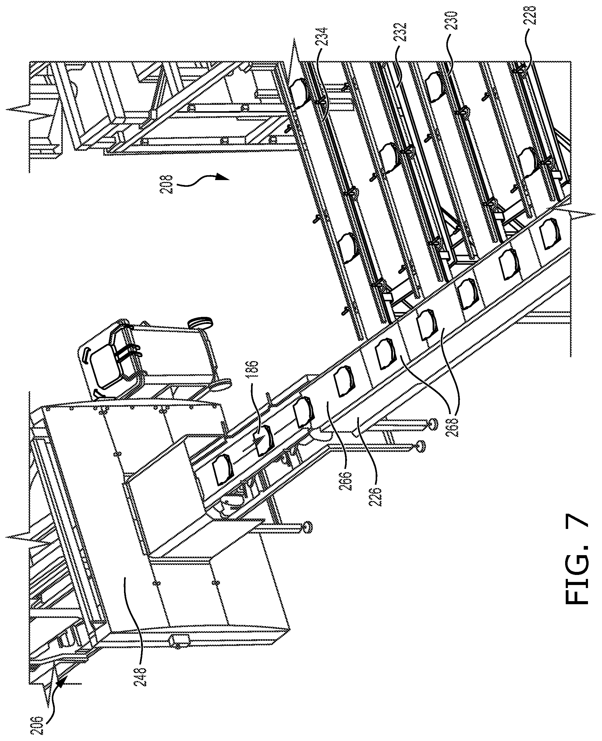 Patent US12134492 Figure 7 – Systems and methods for packaging stacked products