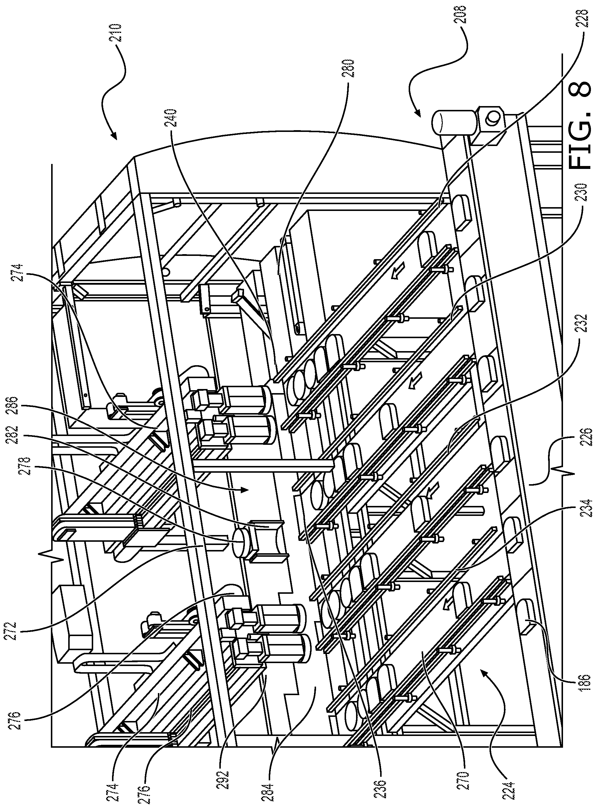 Patent US12134492 Figure 8 – Systems and methods for packaging stacked products