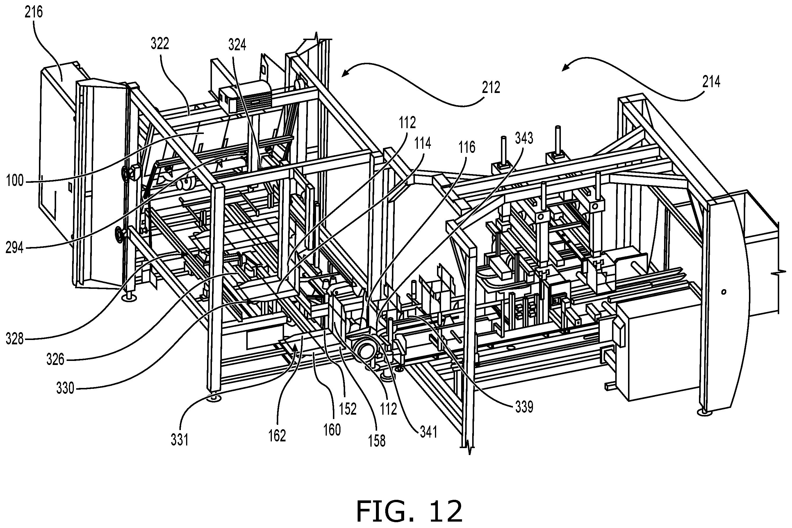 Patent US12134492 Figure 12 – Systems and methods for packaging stacked products