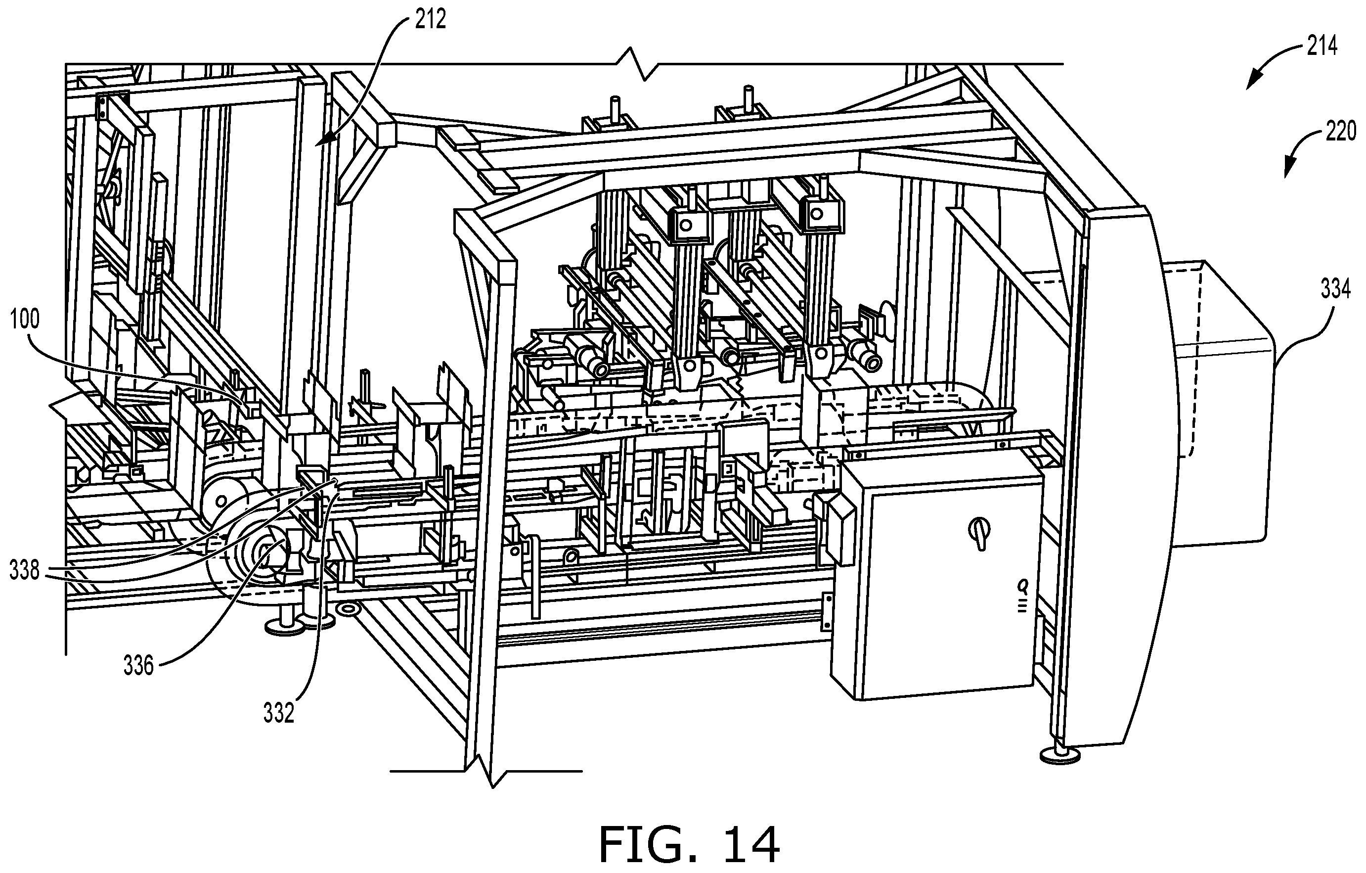 Patent US12134492 Figure 14 – Systems and methods for packaging stacked products