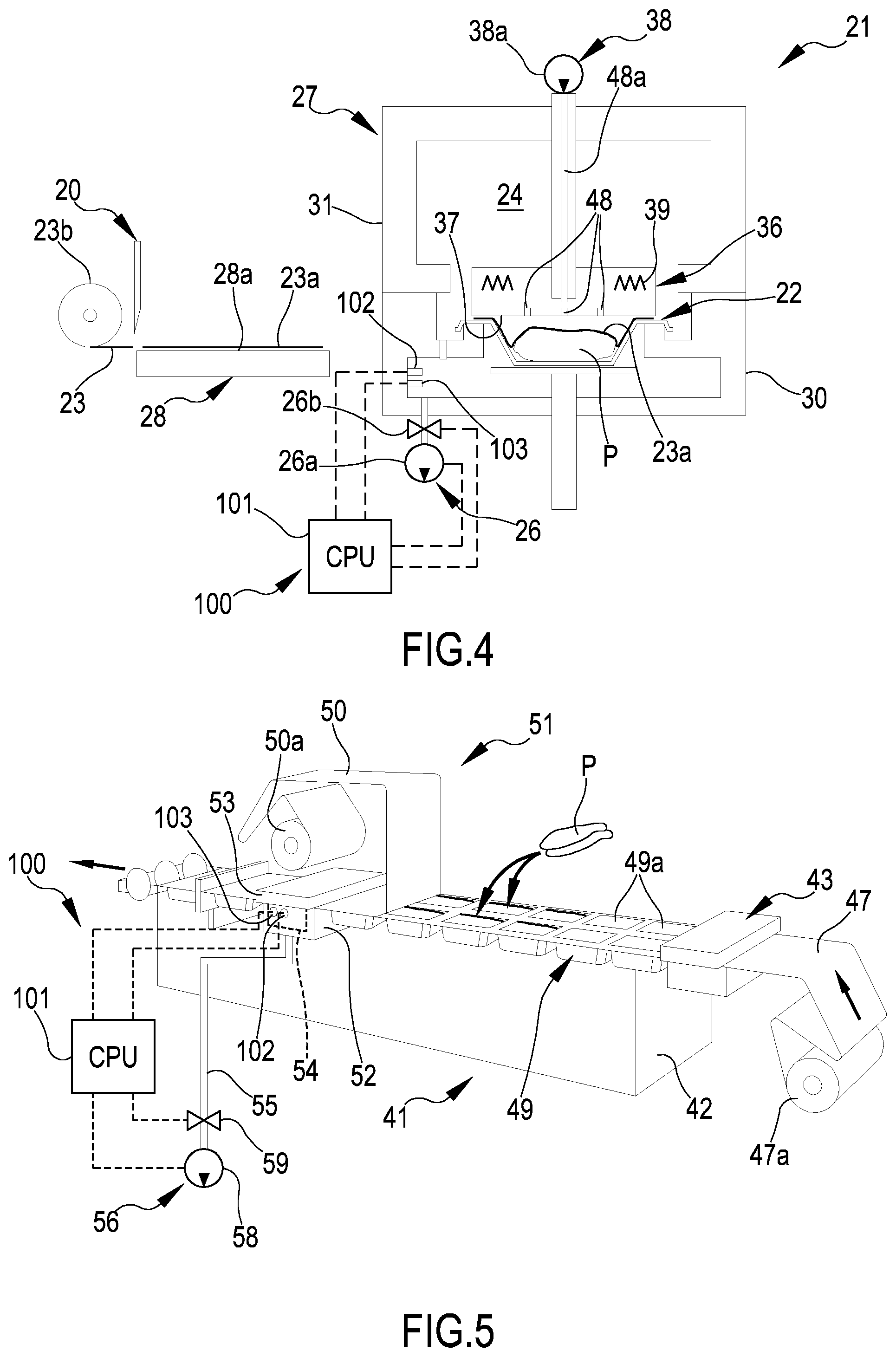 Patent US12134493 Figure 3 – Device and method for setting vacuum time in packaging apparatuses and processes