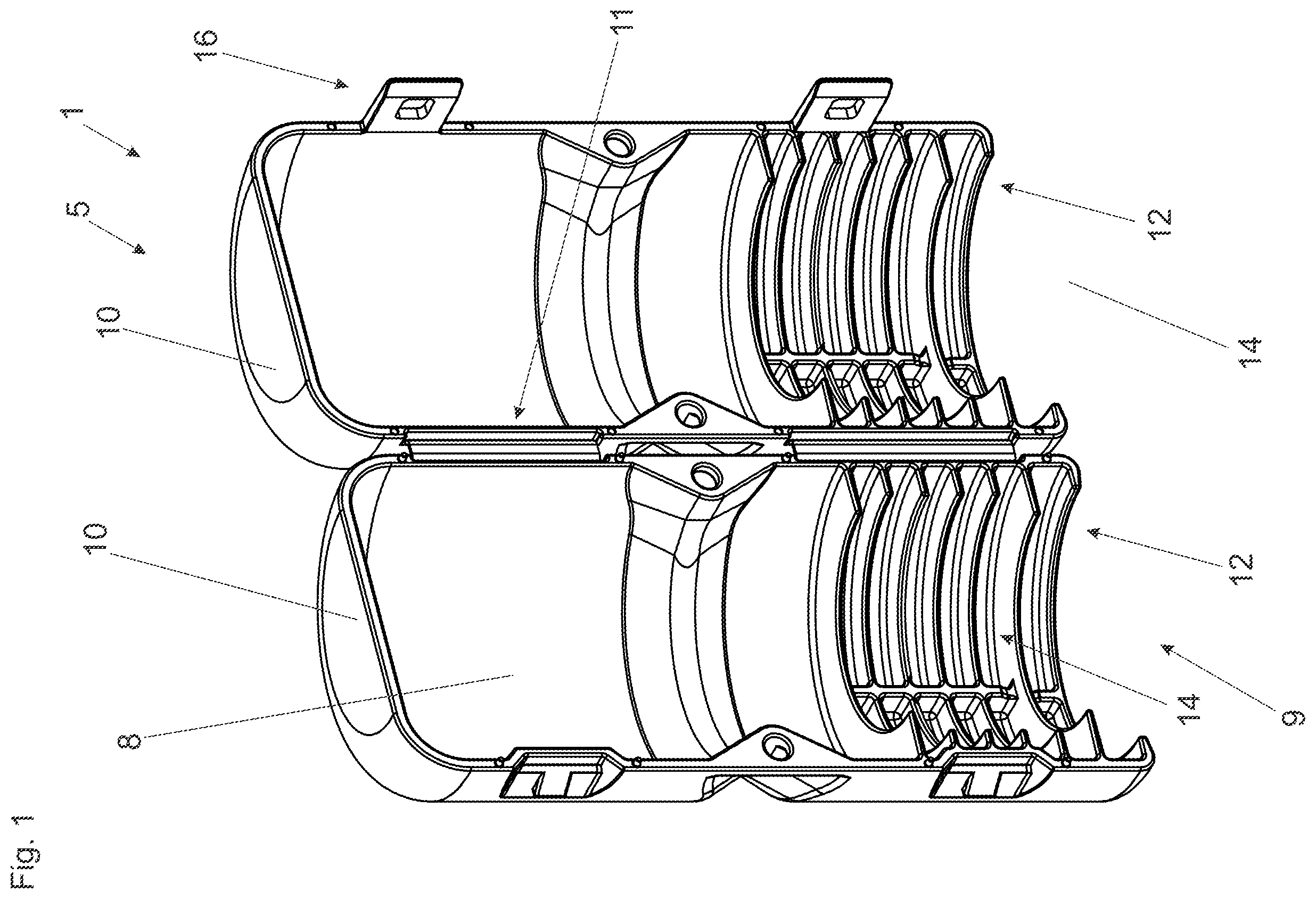 Patent US12134500 Figure 1 – Method for protecting tubing