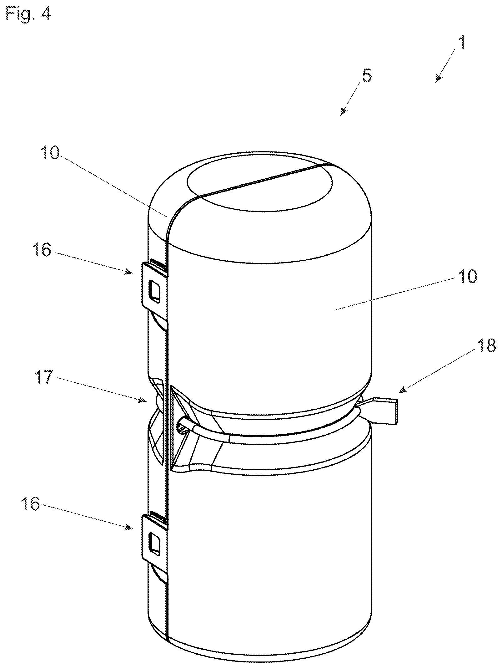 Patent US12134500 Figure 4 – Method for protecting tubing