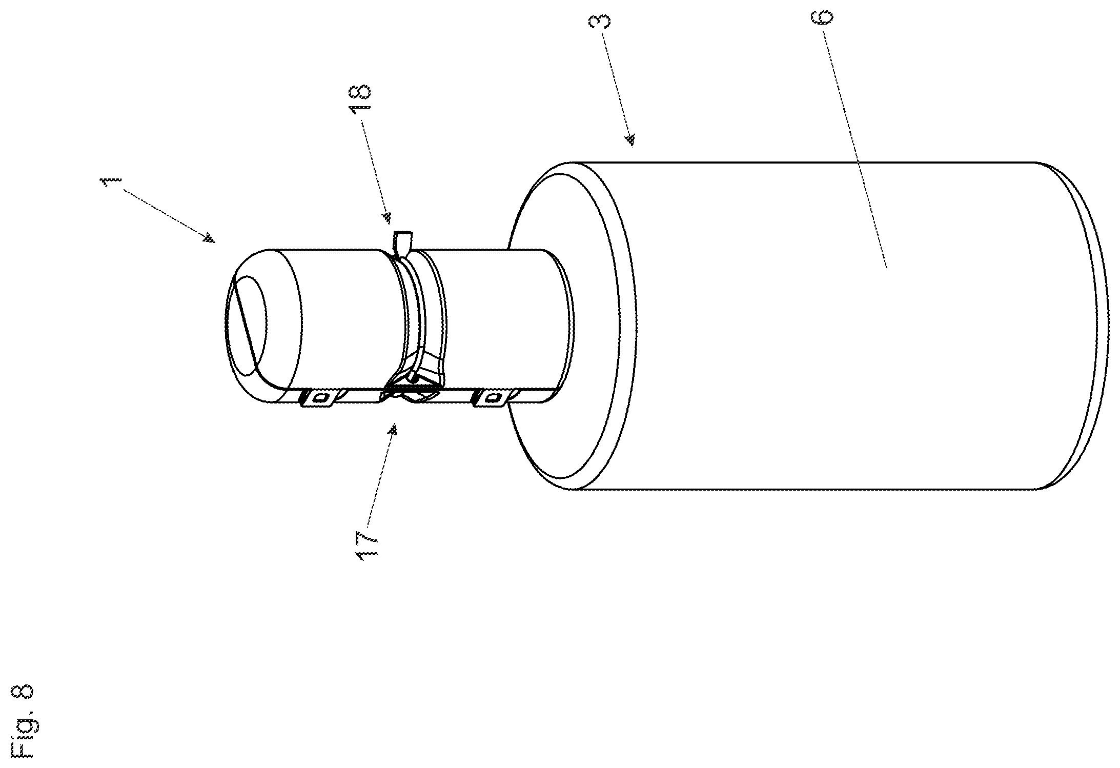 Patent US12134500 Figure 8 – Method for protecting tubing