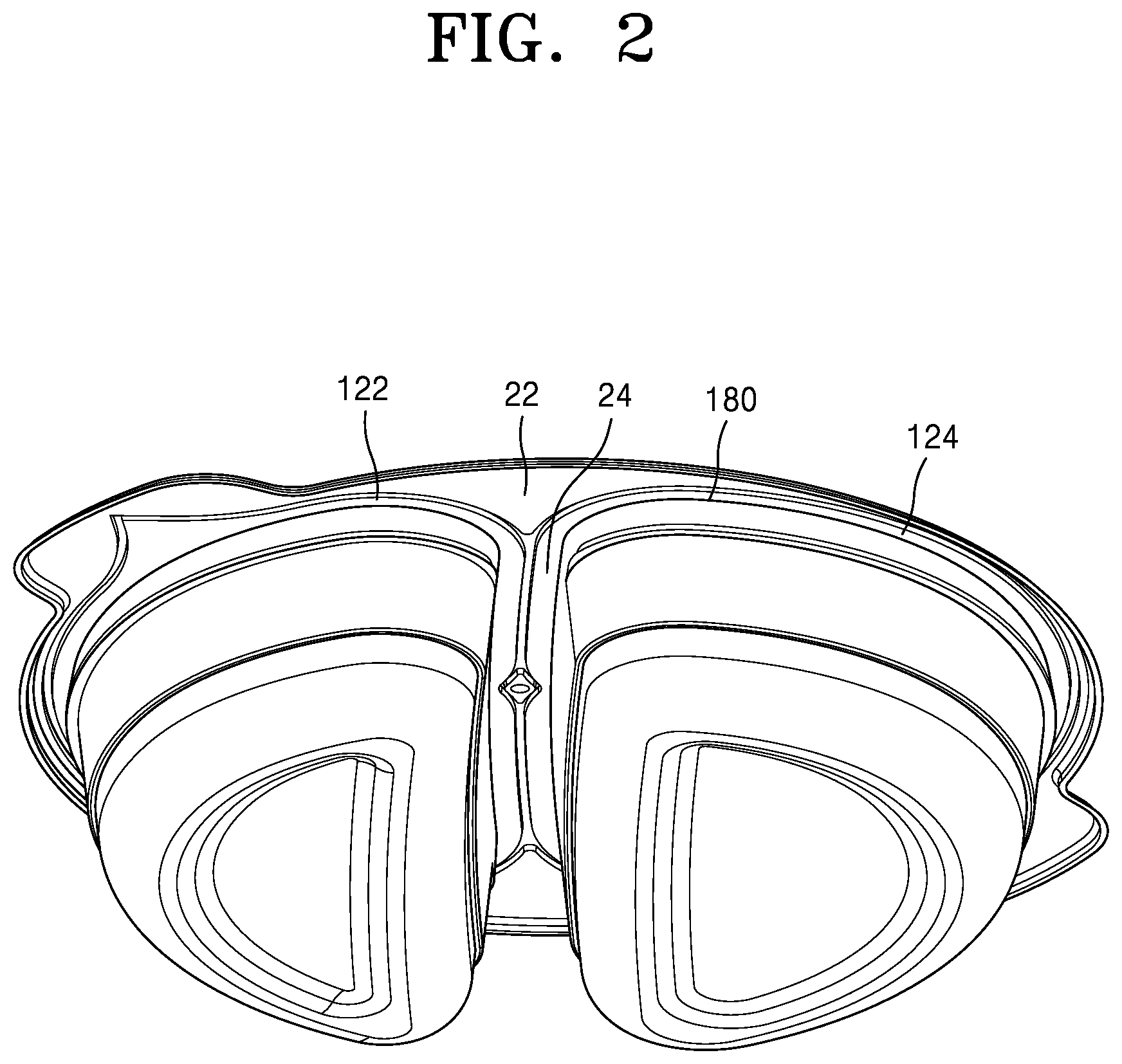 Patent US12134509 Figure 2 – Container for retort food