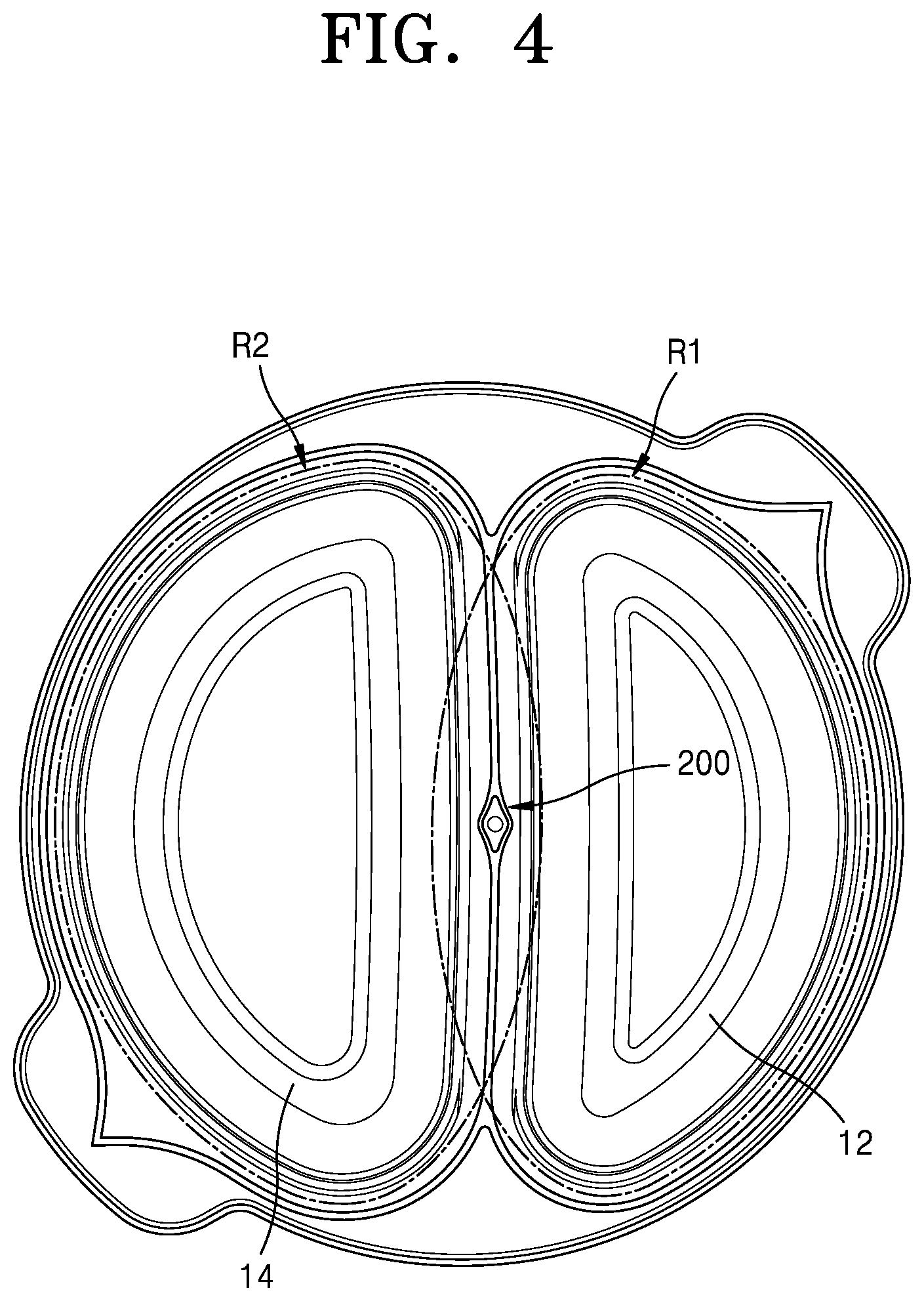 Patent US12134509 Figure 4 – Container for retort food