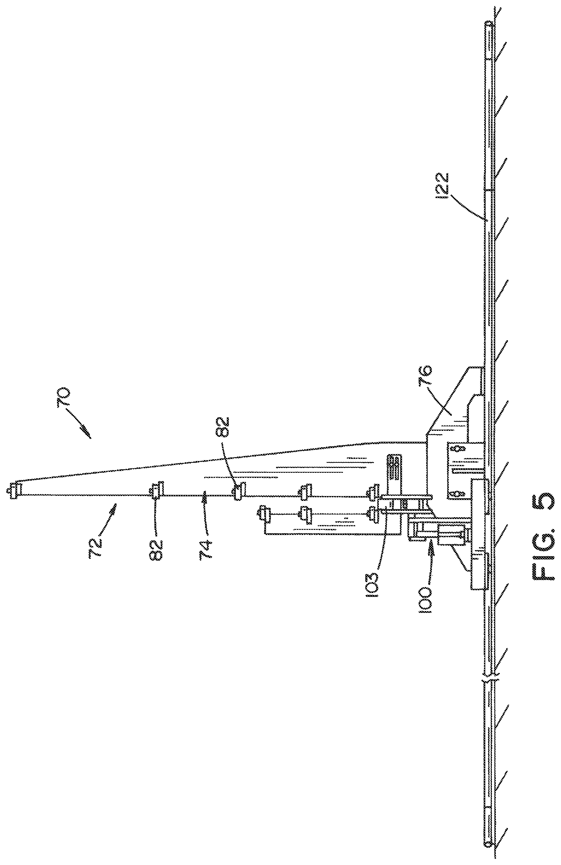 Patent US12134512 Figure 6 – Racking system and method