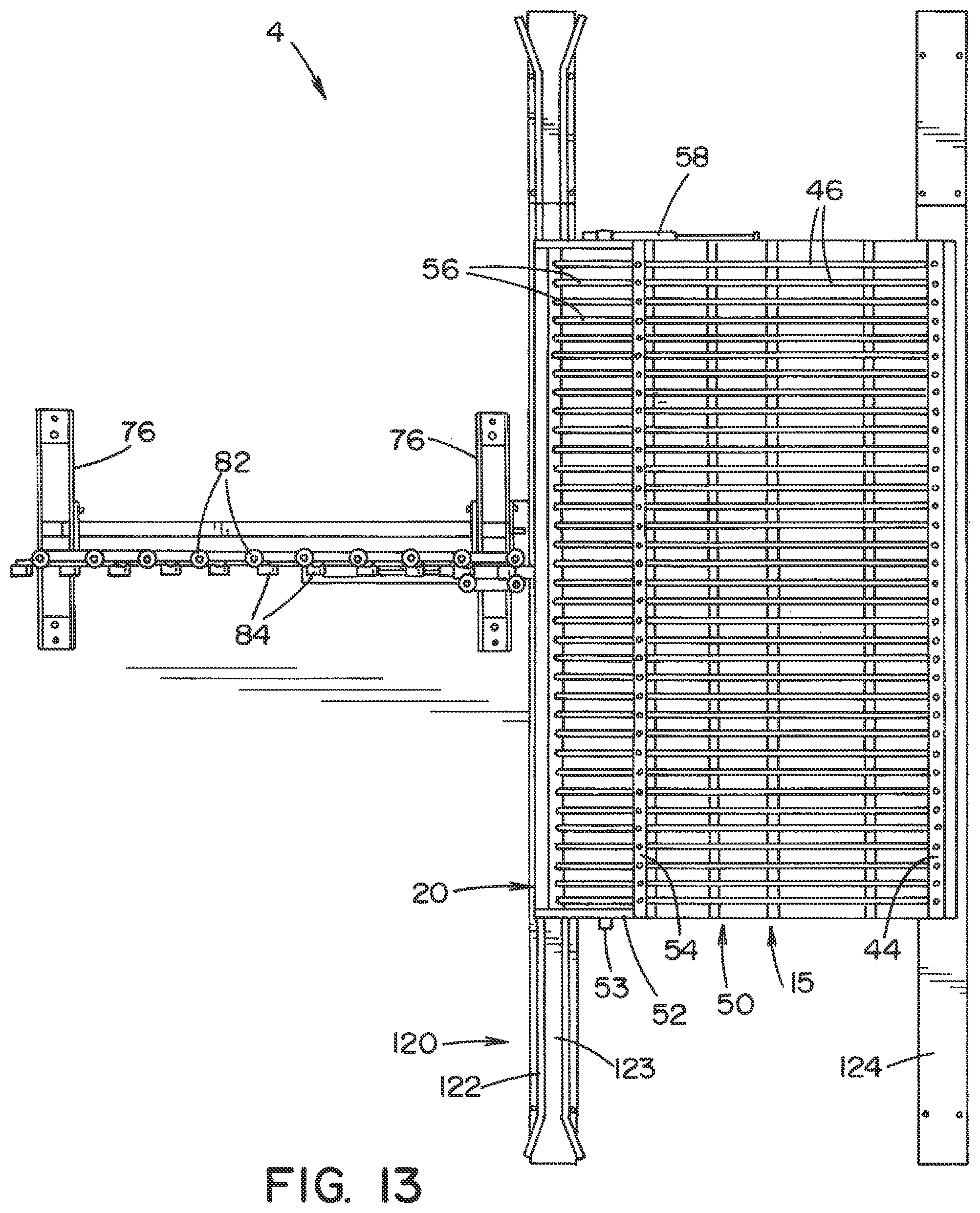 Patent US12134512 Figure 15 – Racking system and method