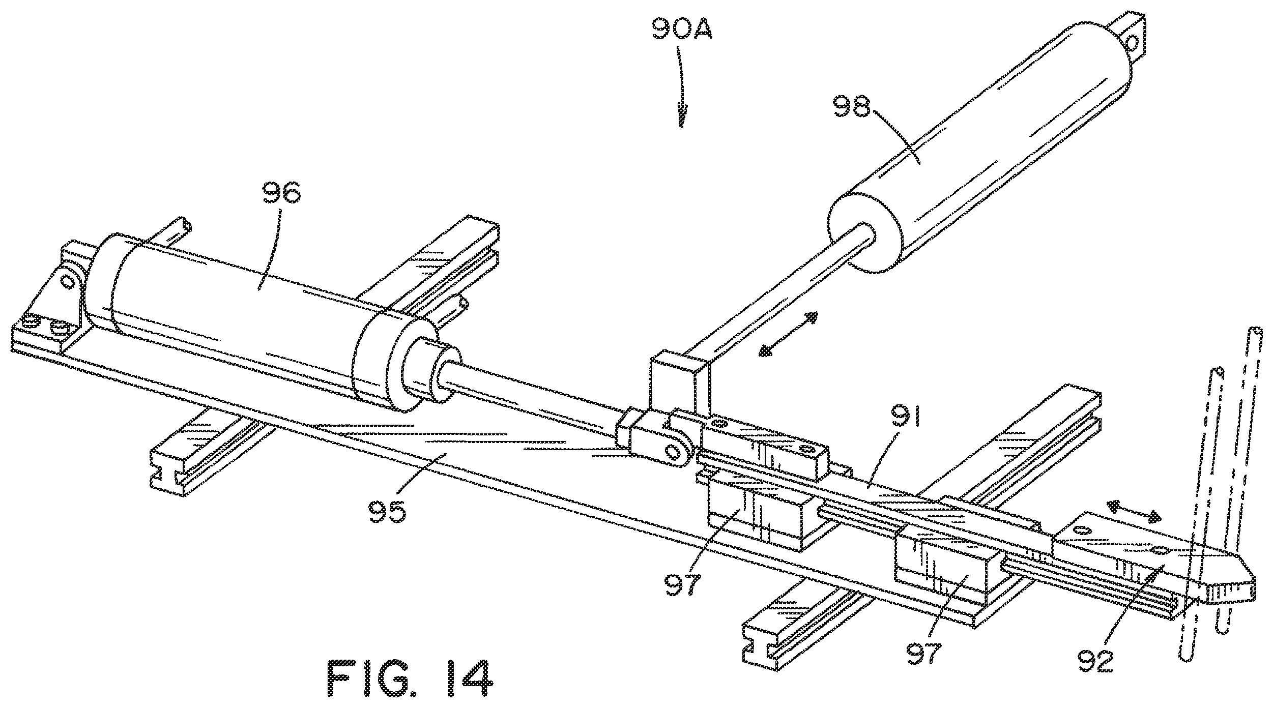 Patent US12134512 Figure 16 – Racking system and method