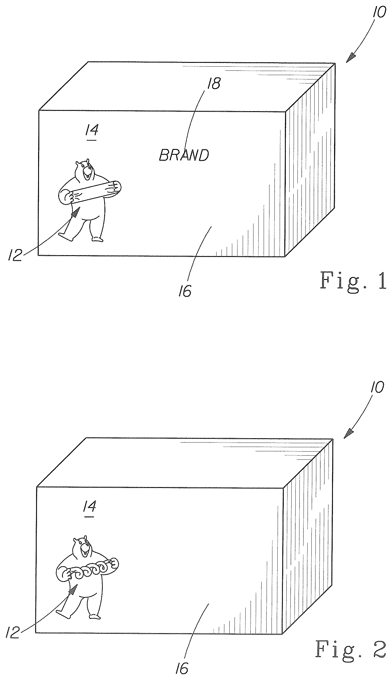 Patent US12134513 Figure 1 – Array of sanitary tissue products