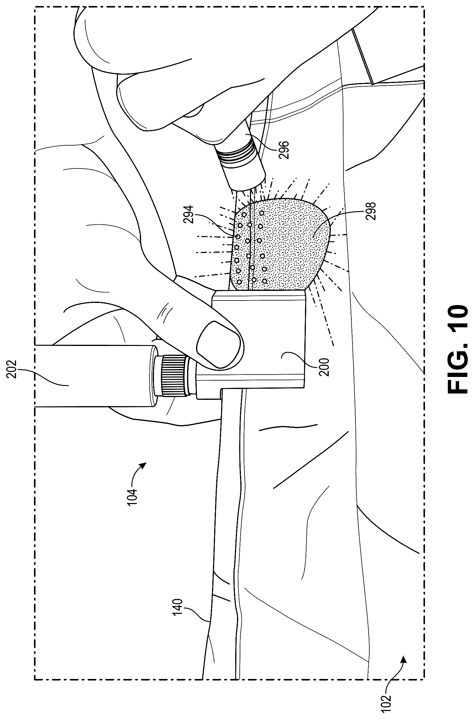 Patent US12134515 Figure 8 – Chemical and biological isolation bag