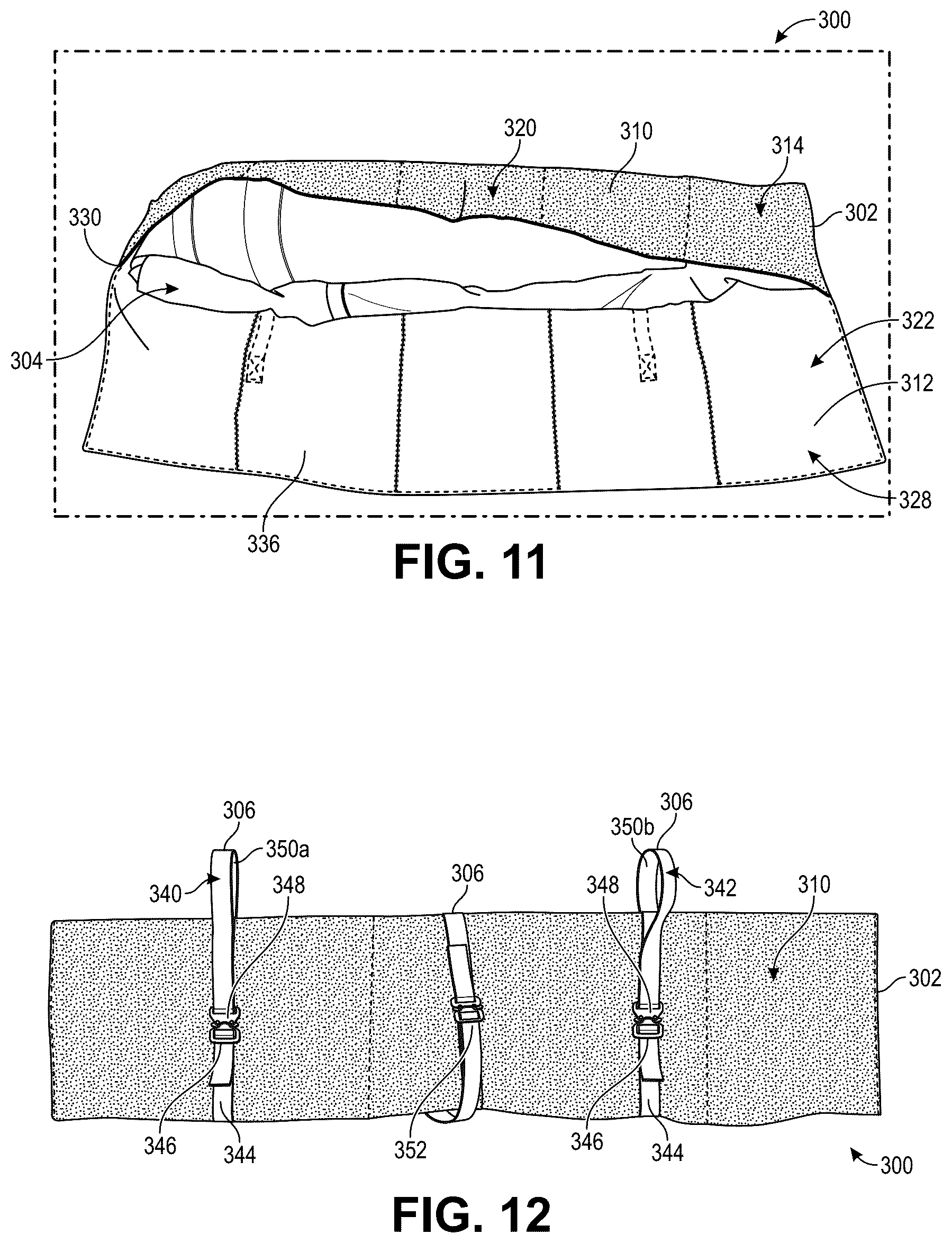 Patent US12134515 Figure 9 – Chemical and biological isolation bag
