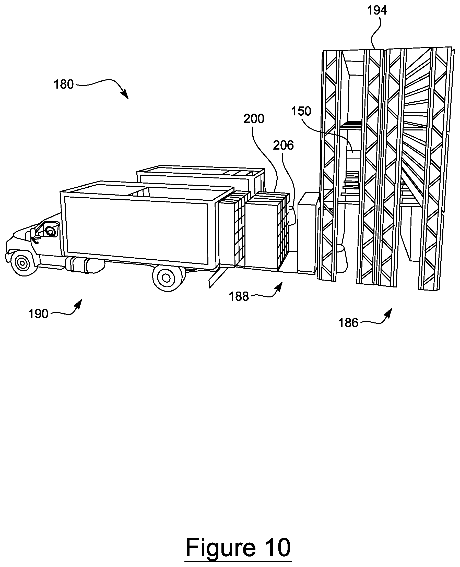 Patent US12134518 Figure 10 – Transport rack cartridge (TRC)