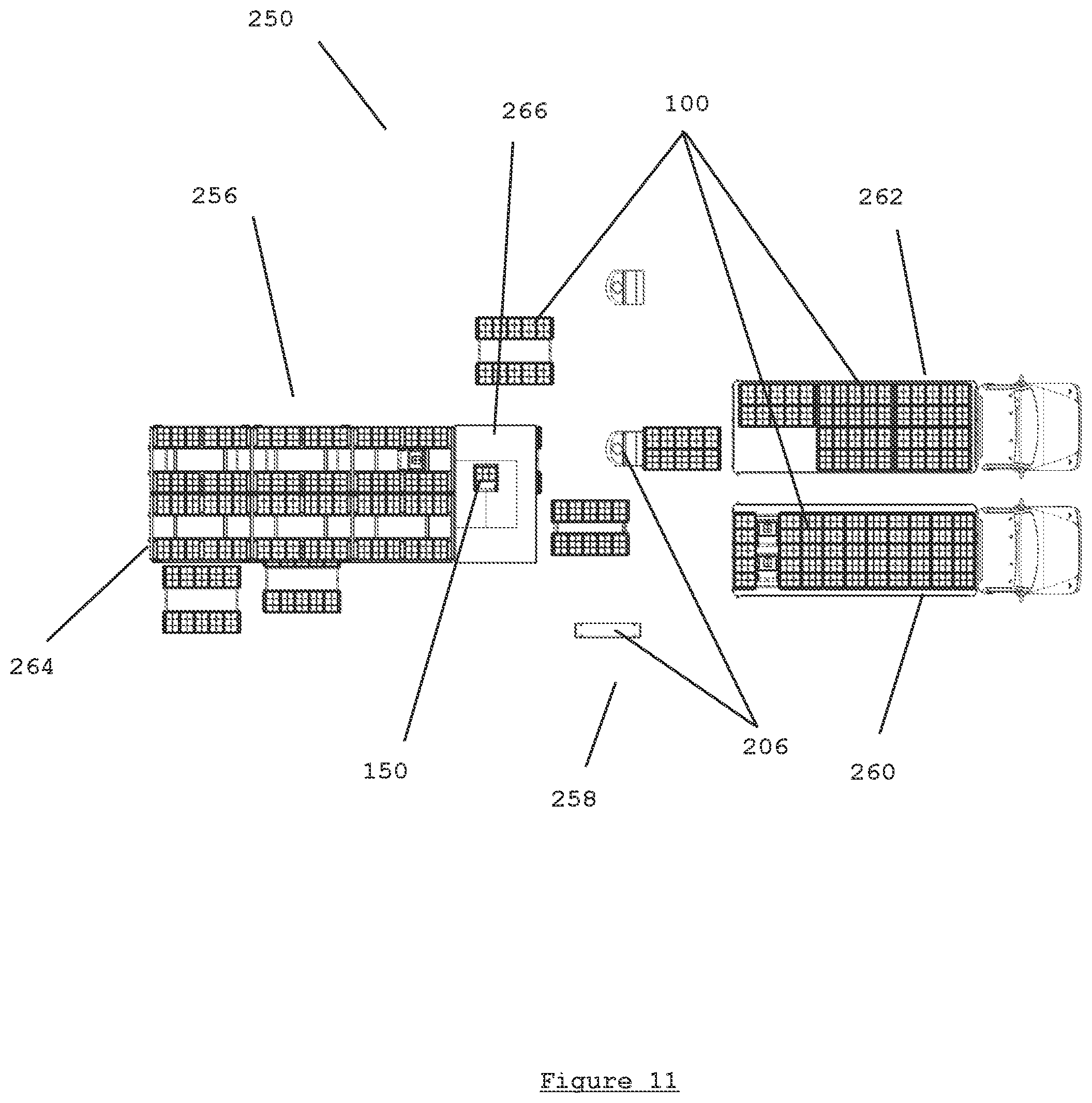 Patent US12134518 Figure 11 – Transport rack cartridge (TRC)