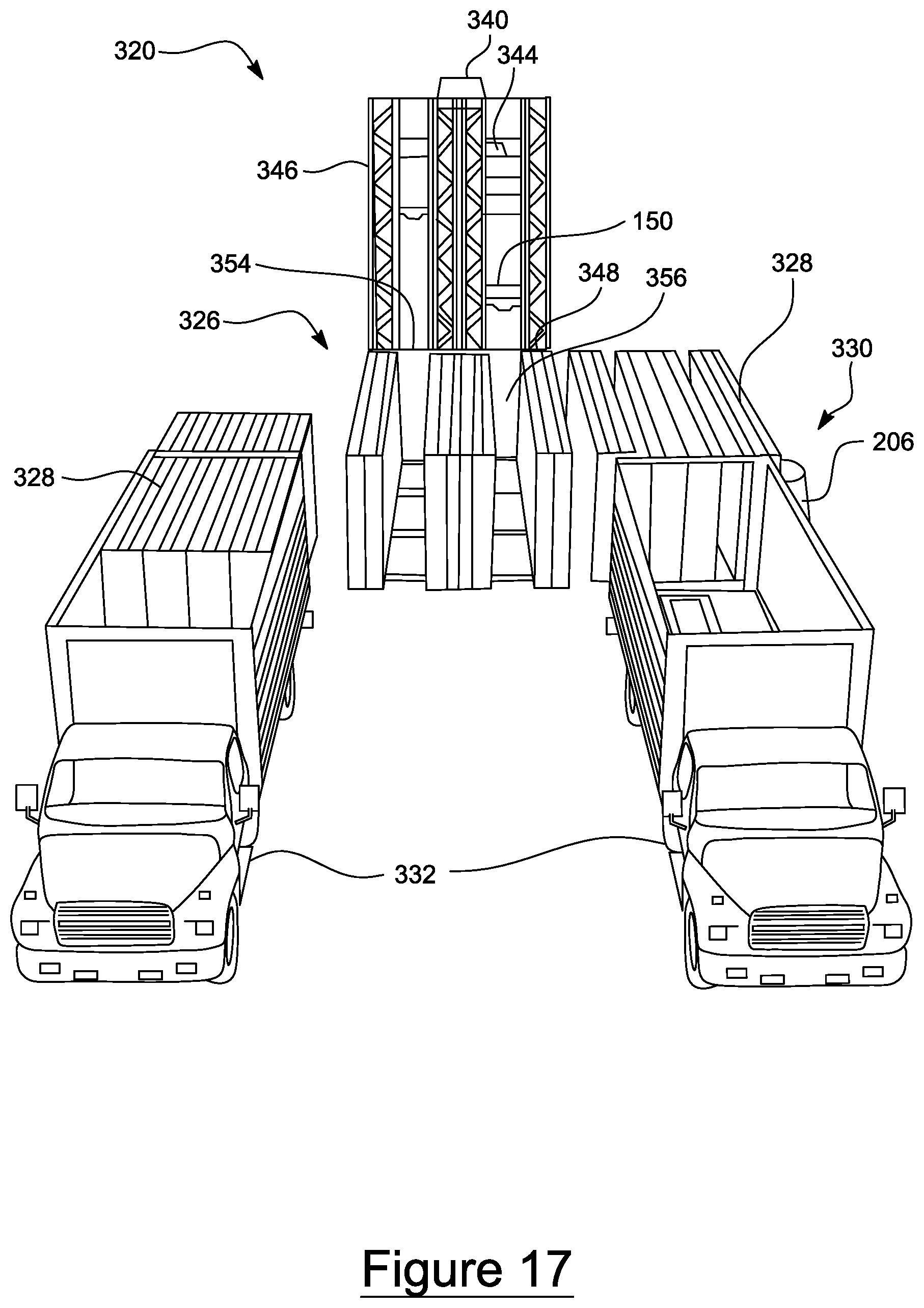 Patent US12134518 Figure 17 – Transport rack cartridge (TRC)