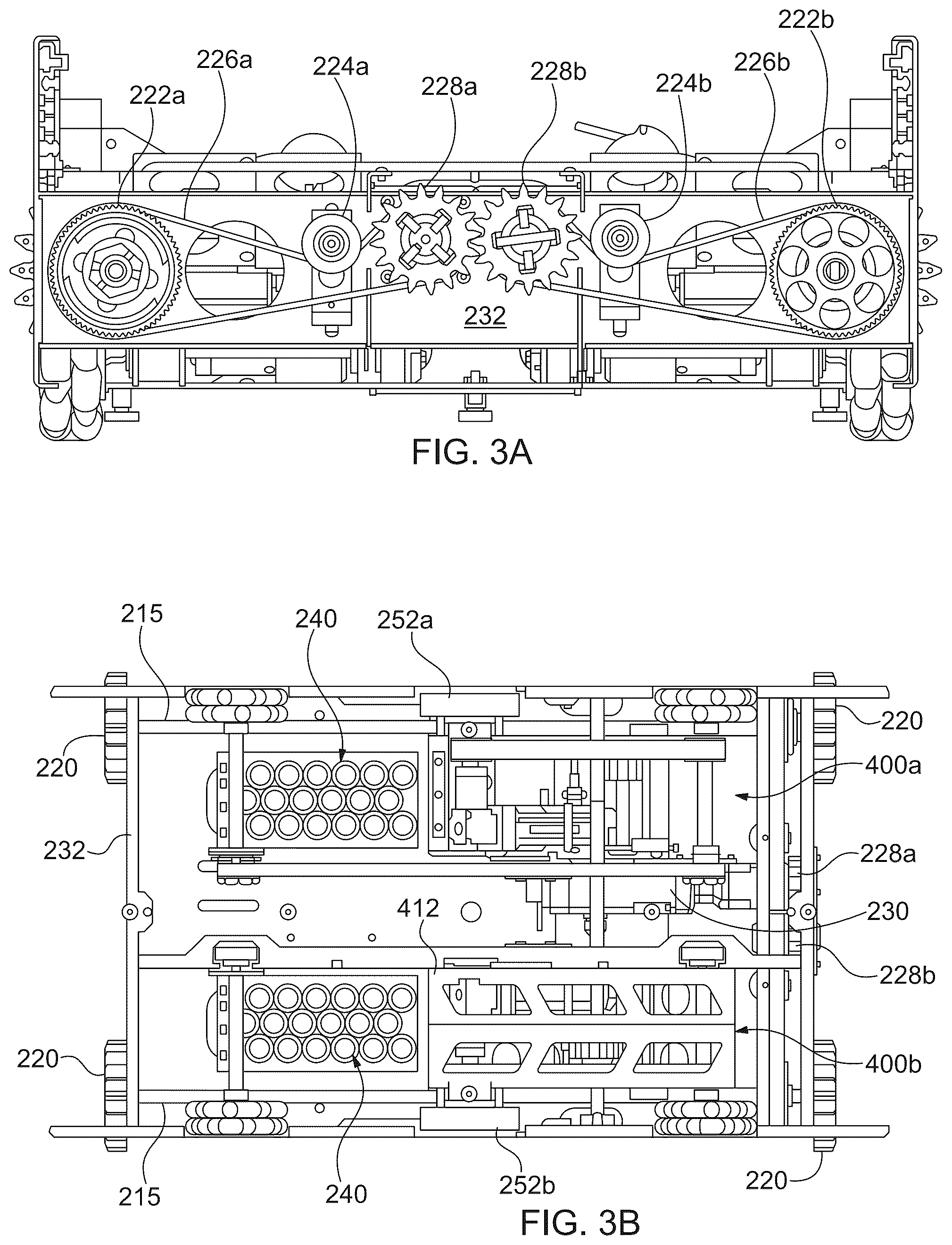 Patent US12134519 Figure 8 – Material handling system using a plurality of vehicles in a plurality of modes of operation