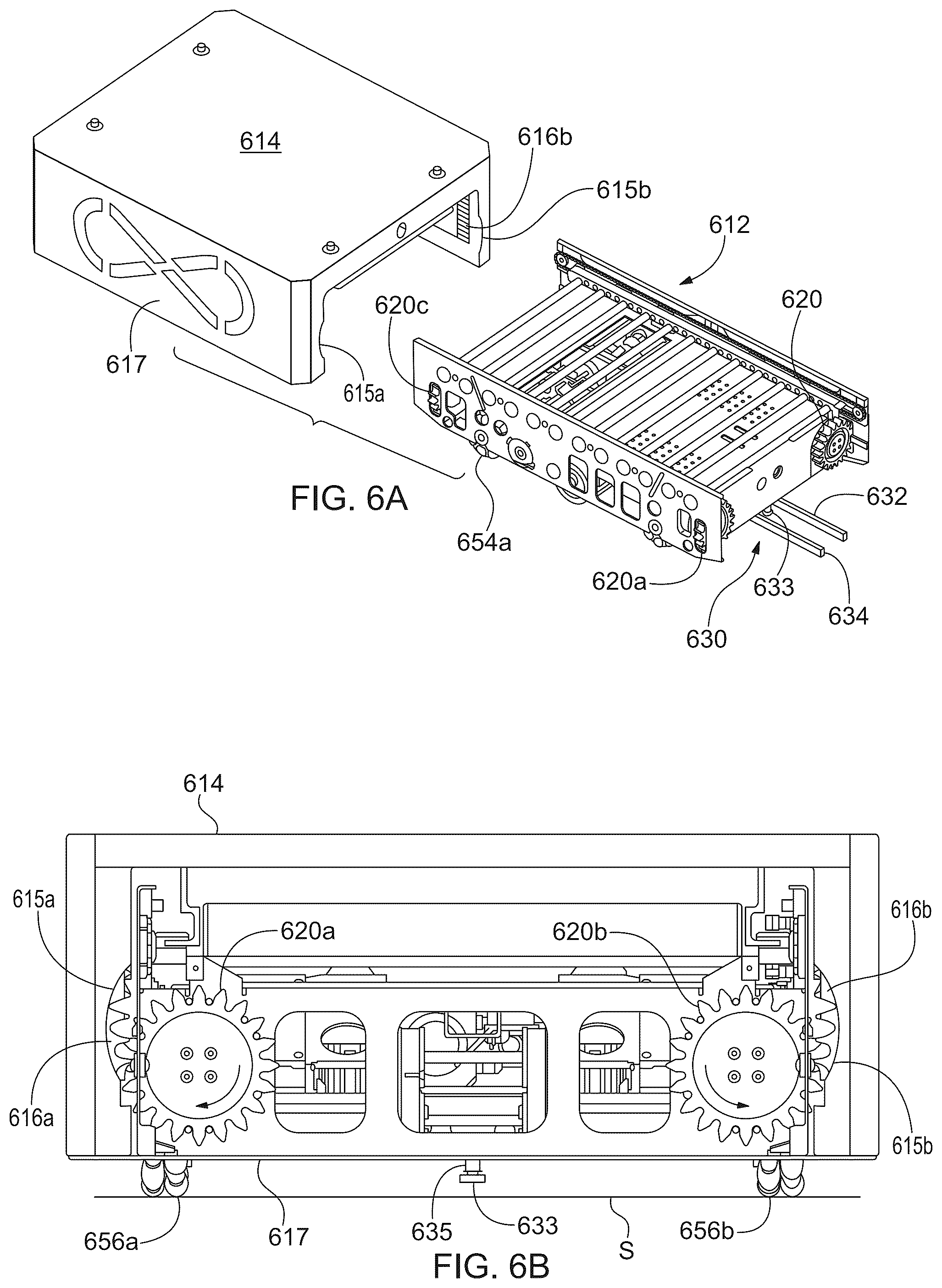 Patent US12134519 Figure 15 – Material handling system using a plurality of vehicles in a plurality of modes of operation