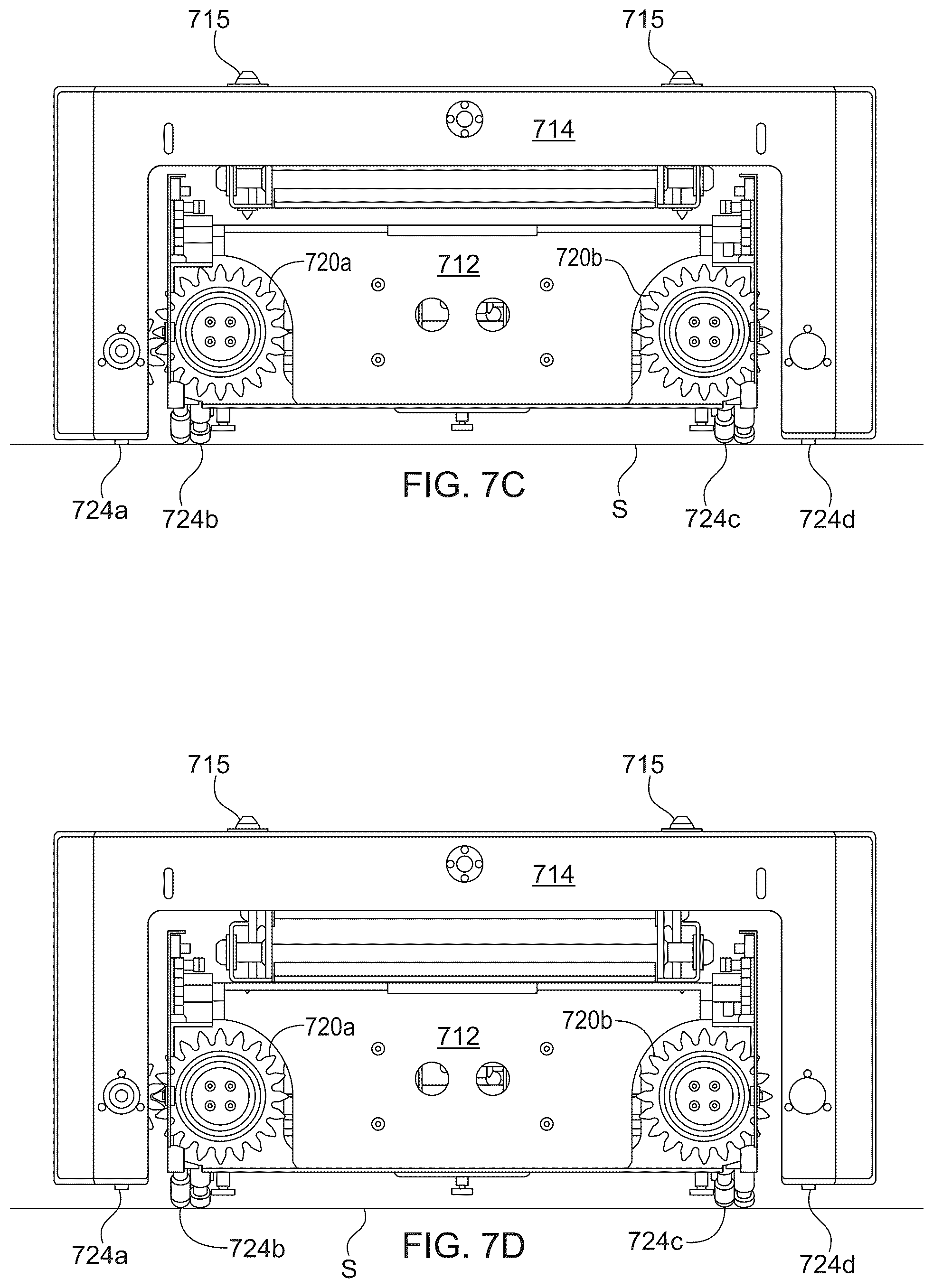 Patent US12134519 Figure 18 – Material handling system using a plurality of vehicles in a plurality of modes of operation